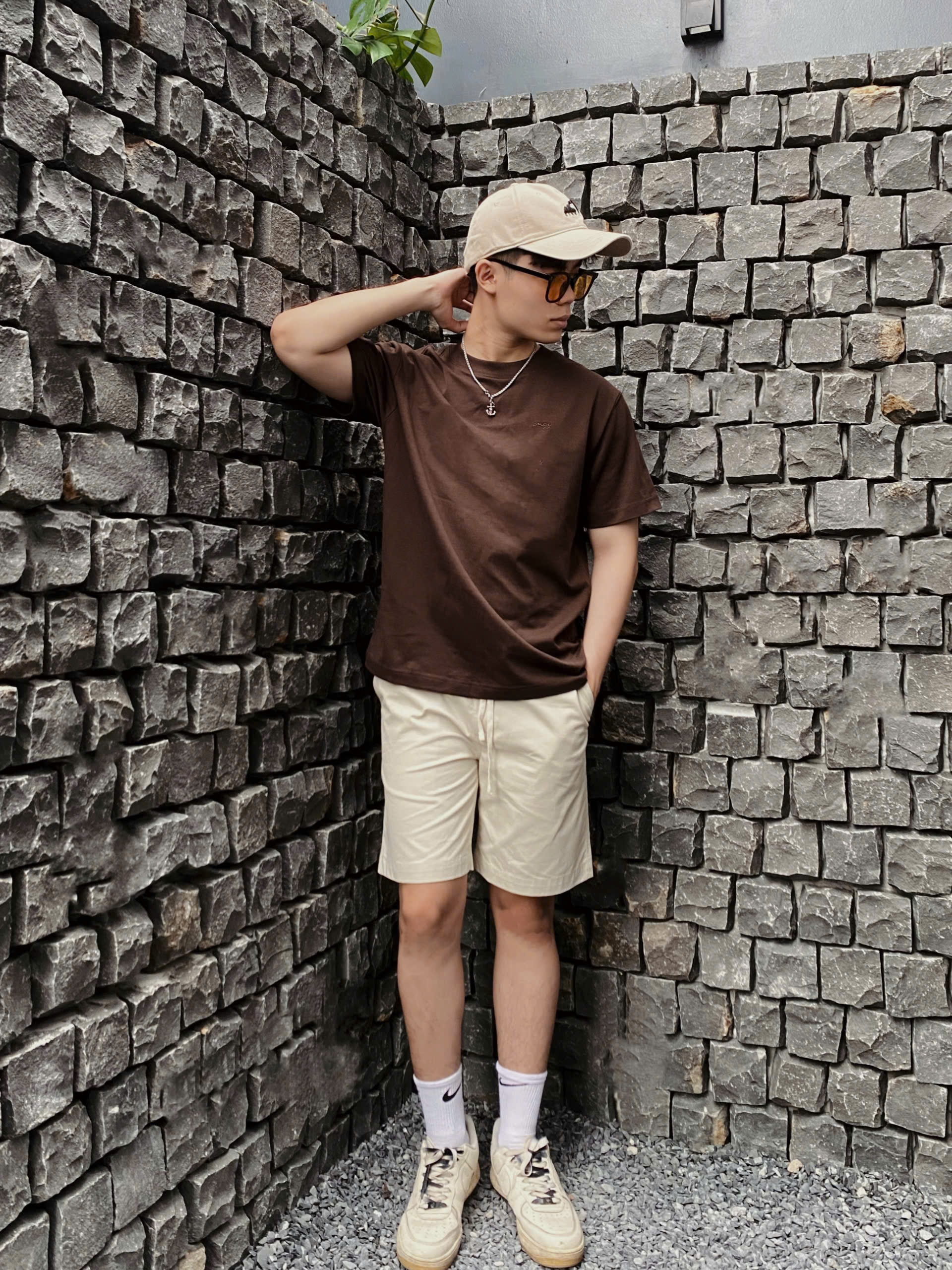 S3234 - S short nam kaki 0909