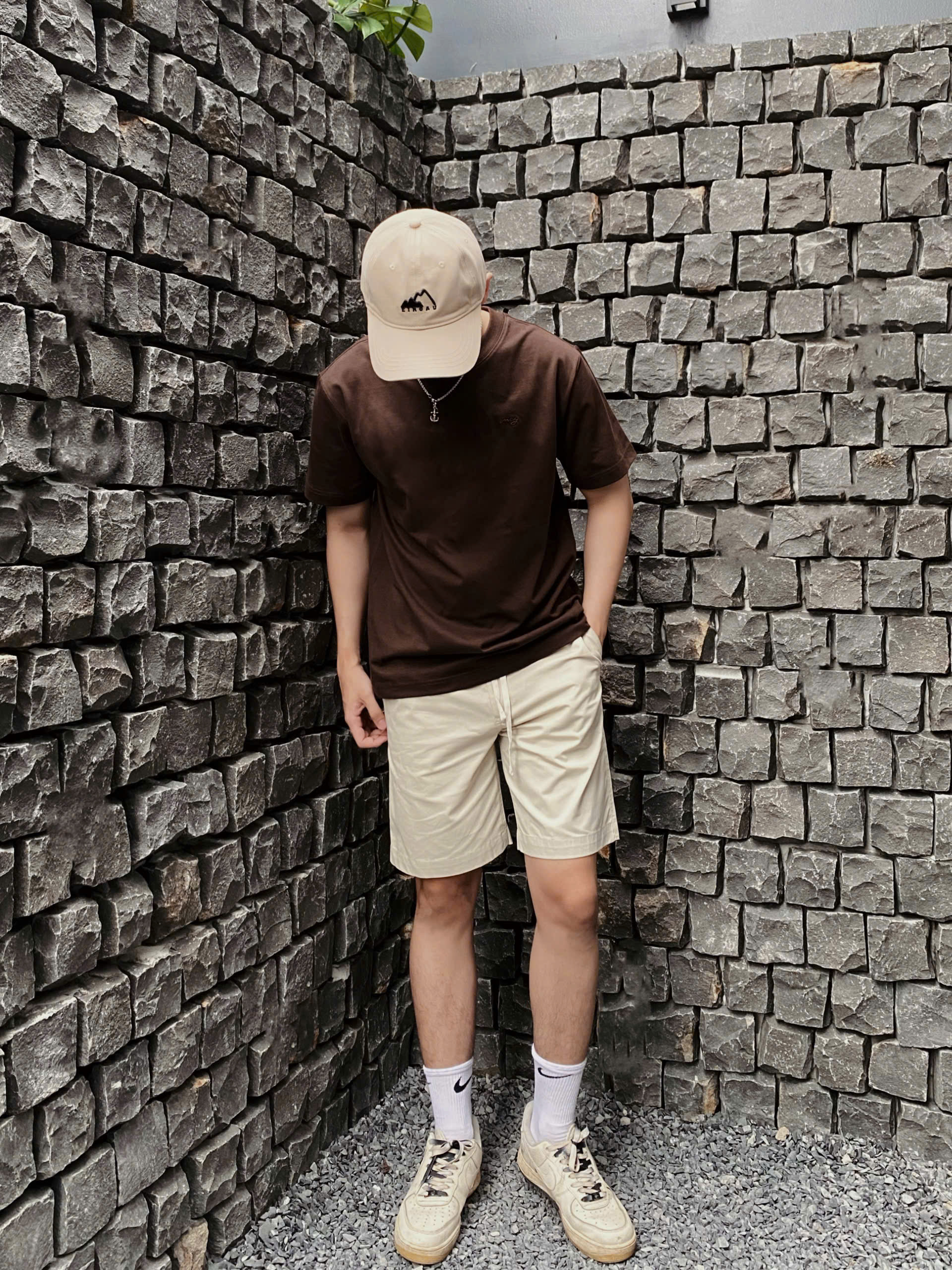 S3234 - S short nam kaki 0909