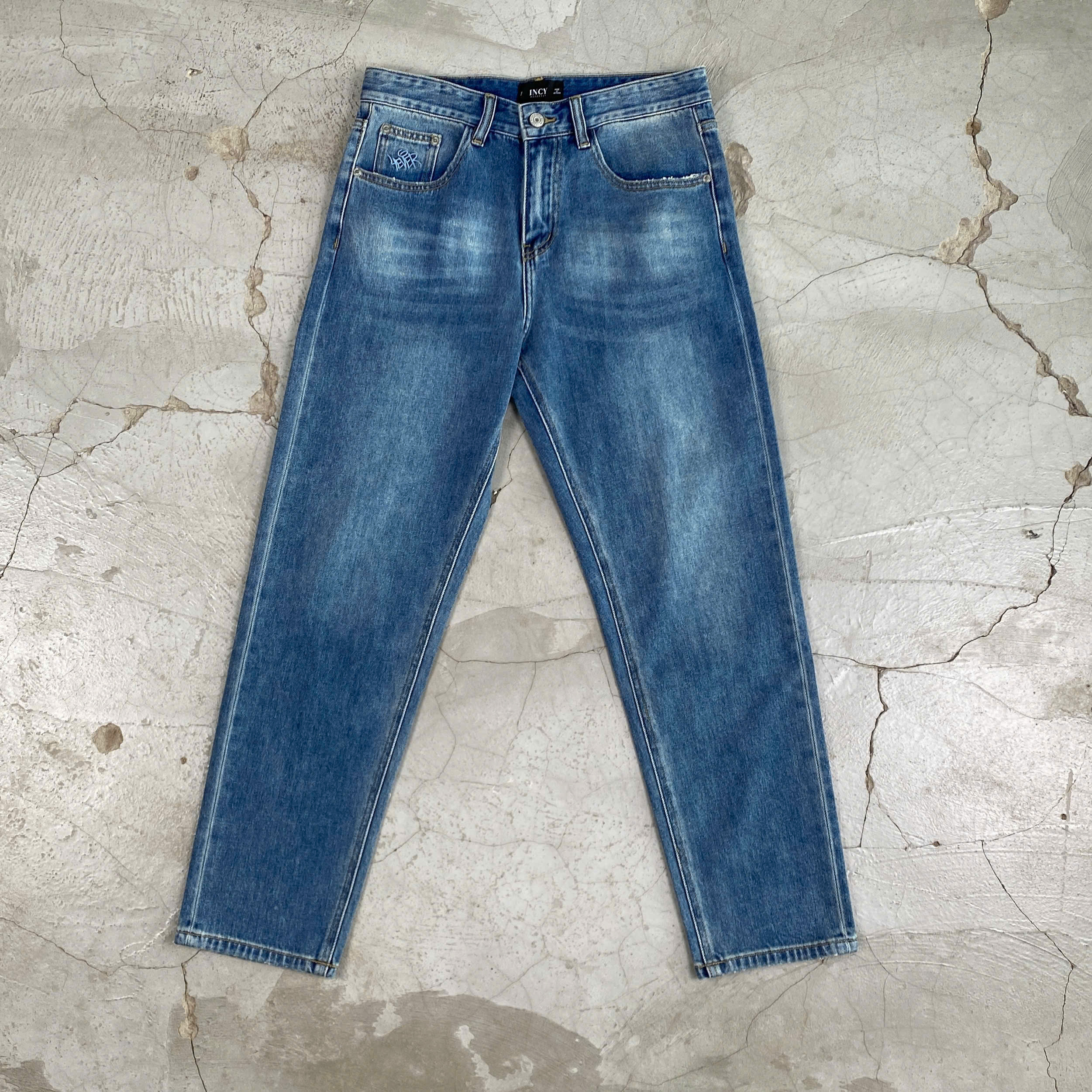 Q8059 - Q baggy J nam trơn túi bầu