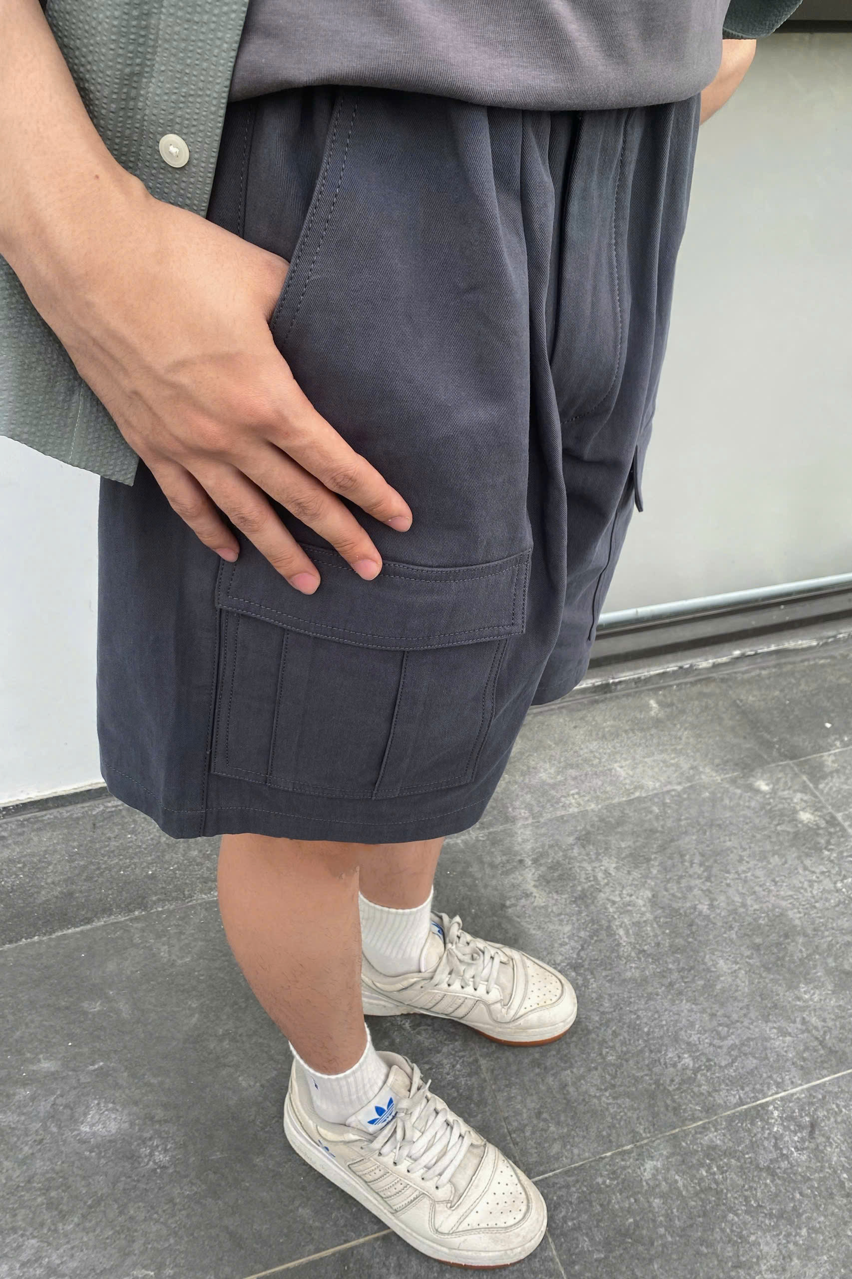 S3441 - S short kaki nam