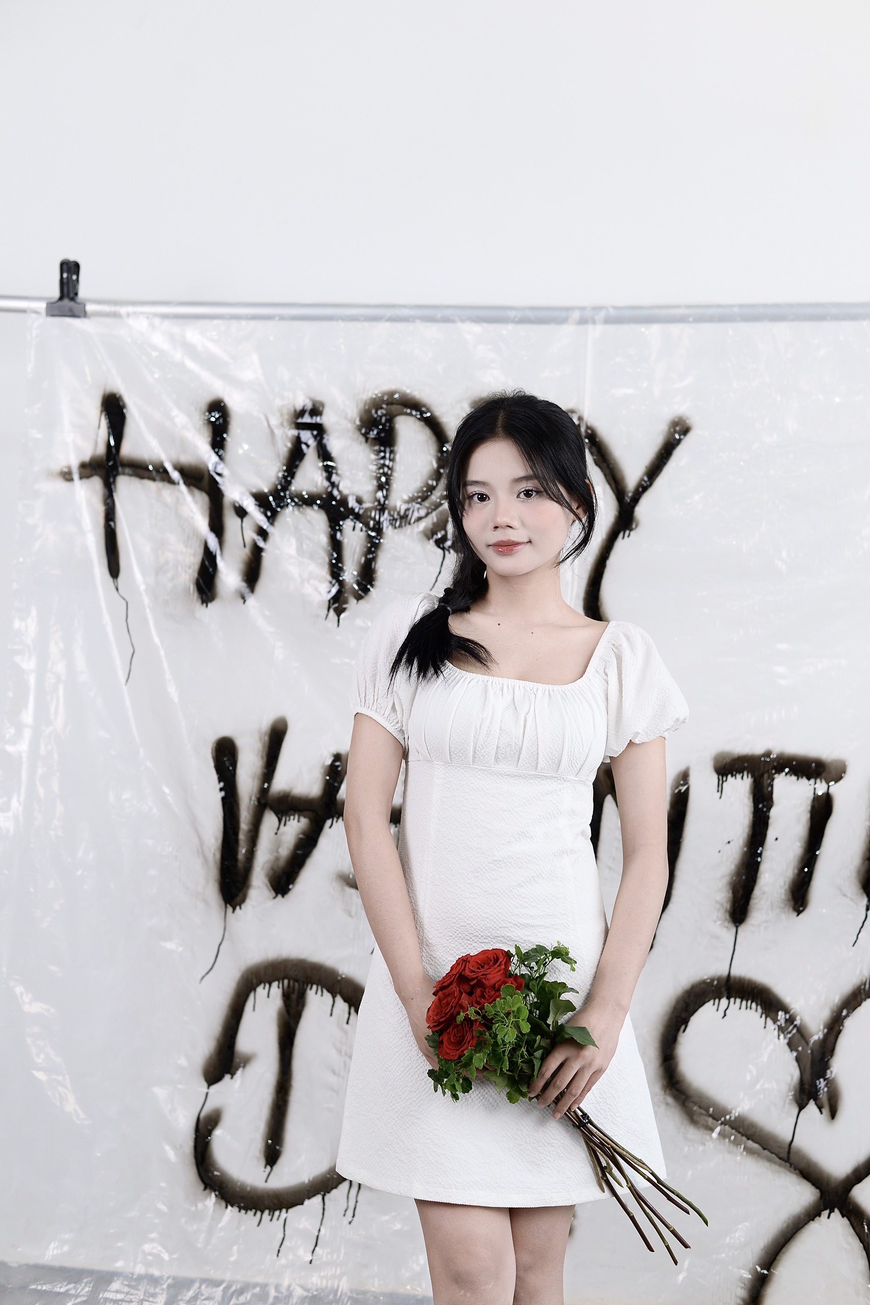 D5734 - 	D tay búp dún ngực