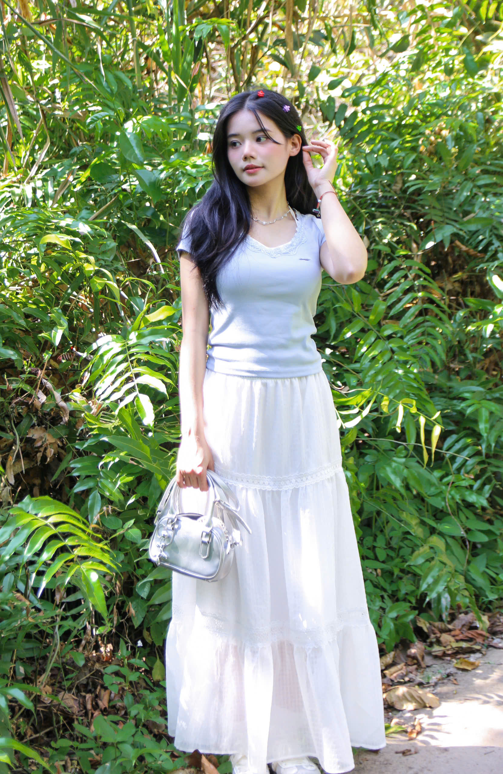 V3735 - V dài 3 tầng phối ren