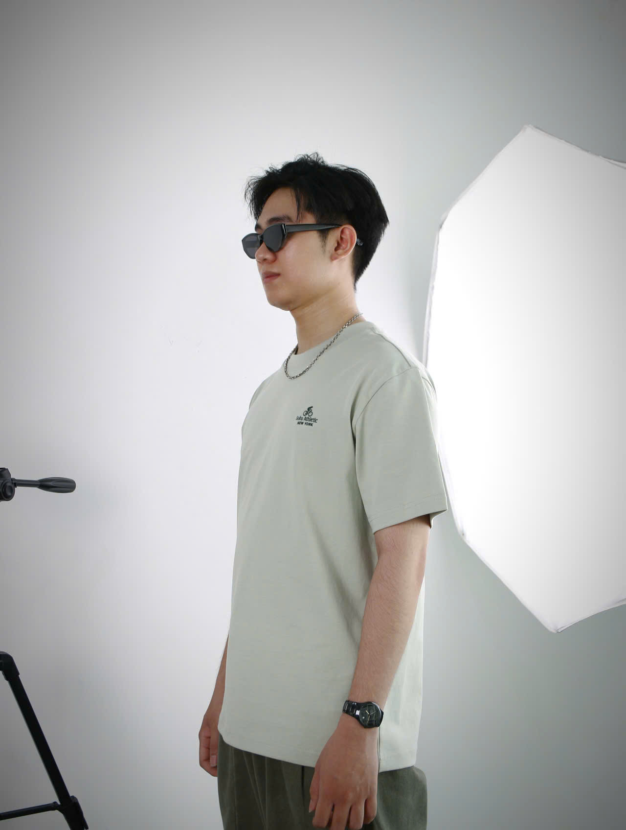 A27697 - A thun nam TN cổ tròn 1203 thêu So