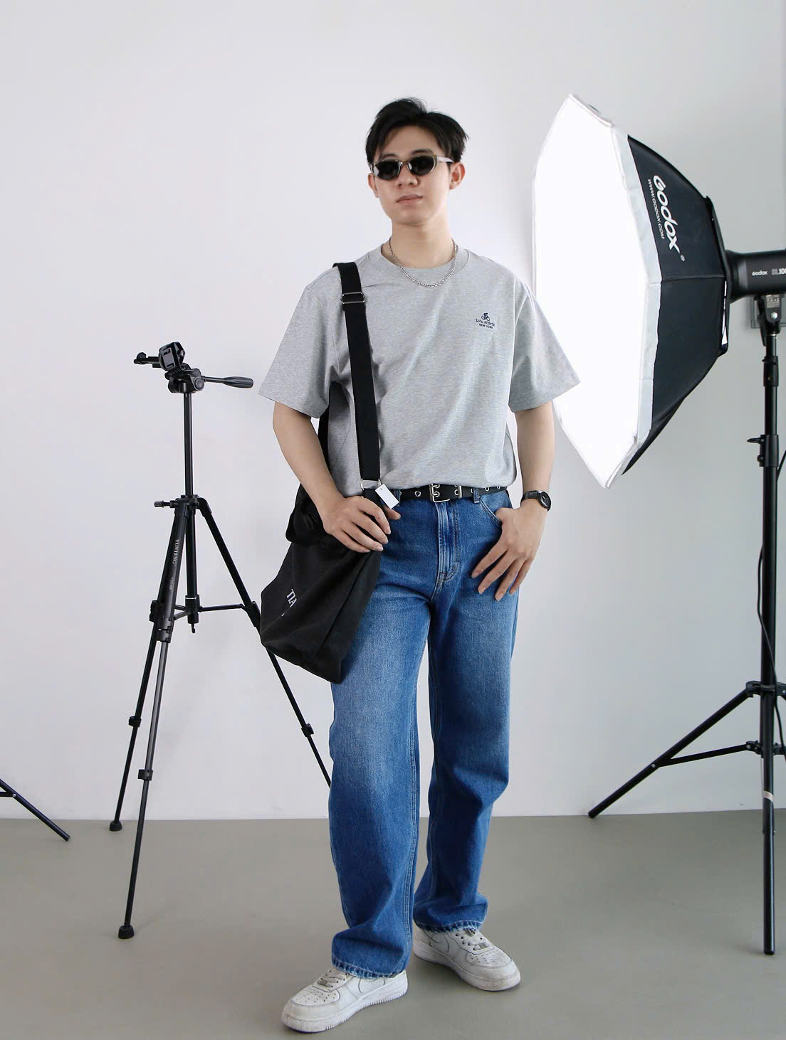 A27697 - A thun nam TN cổ tròn 1203 thêu So