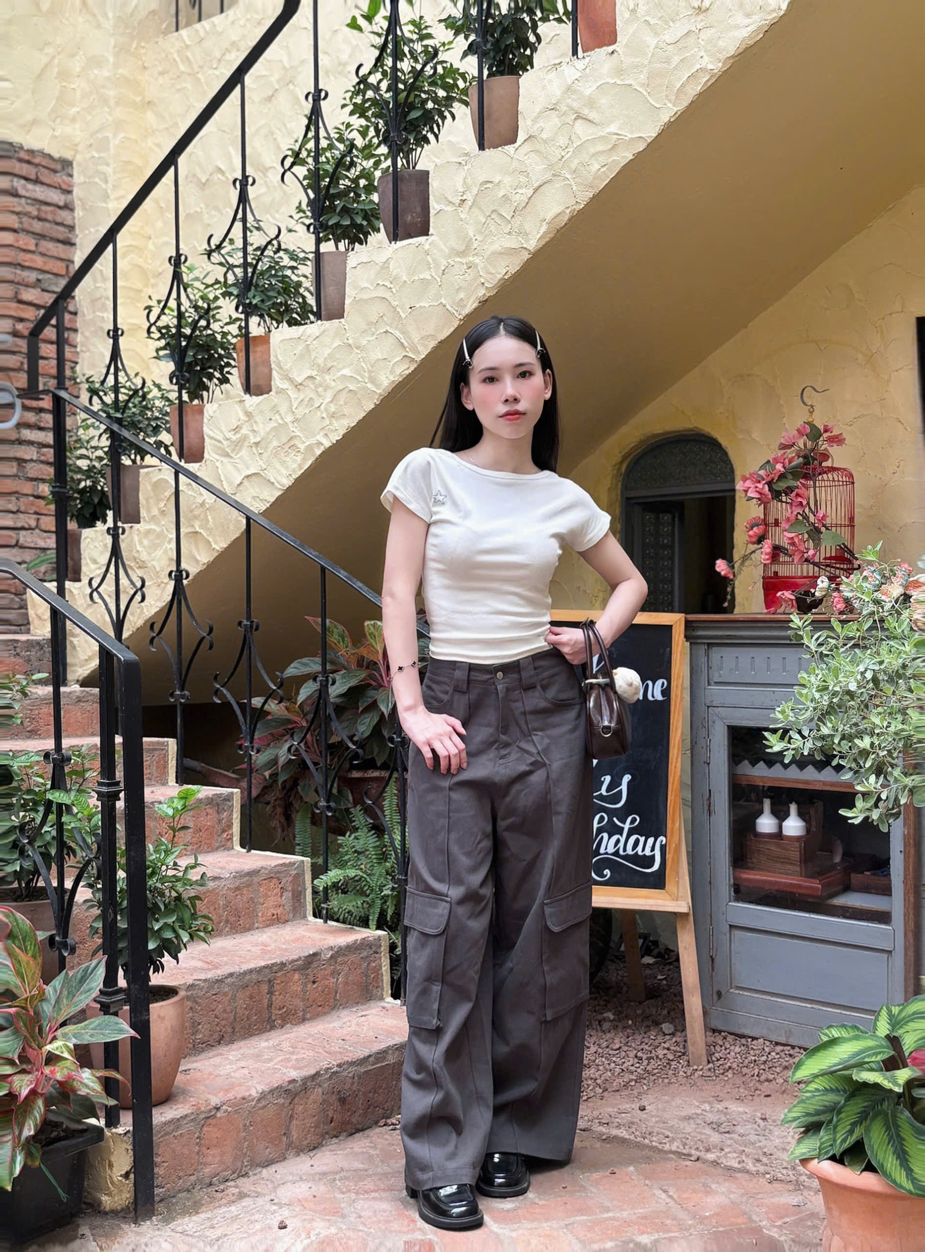 Q8446 - Quần CRP rã thân trước