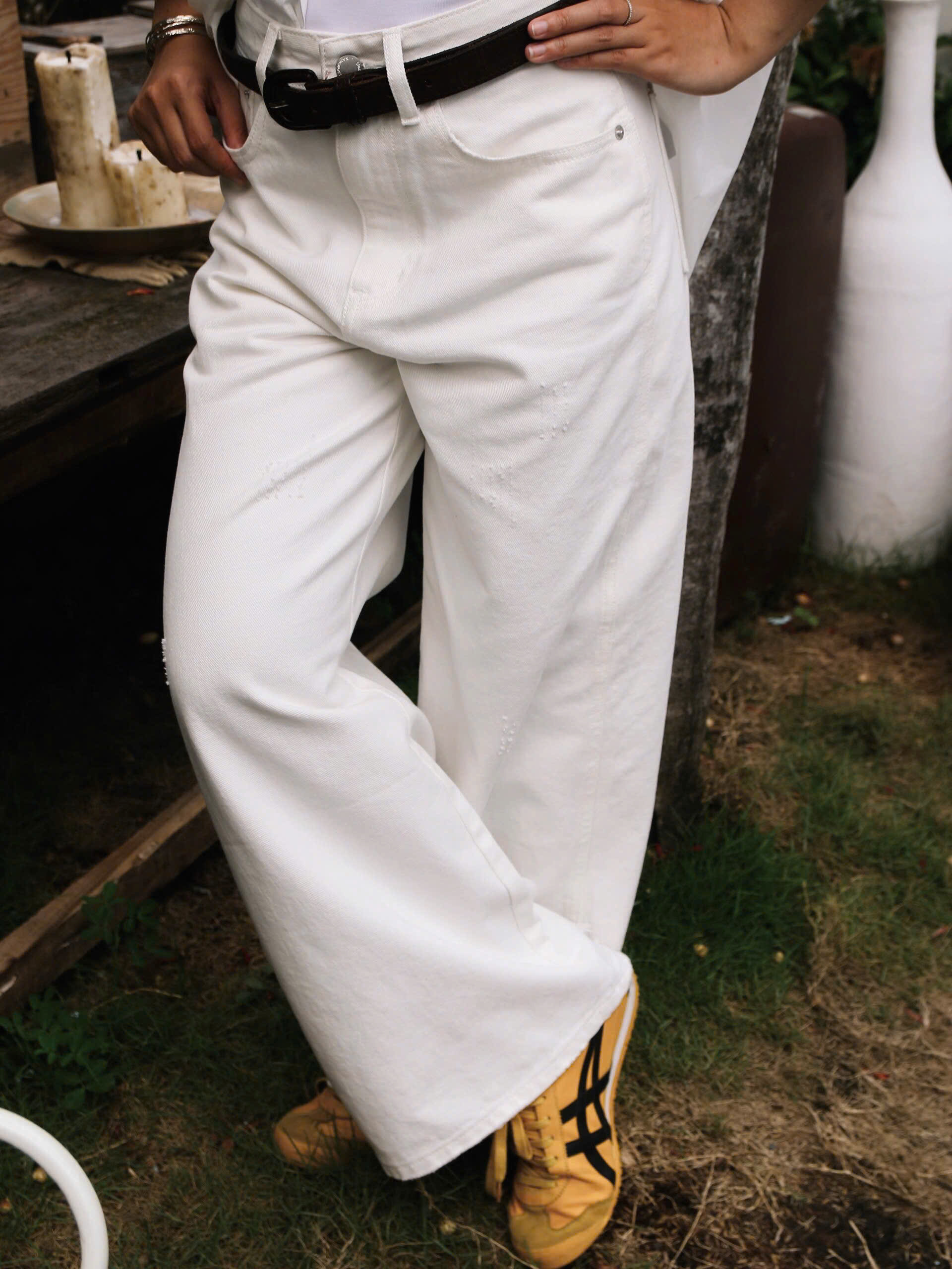Q8453 - Q culottes J rách lai