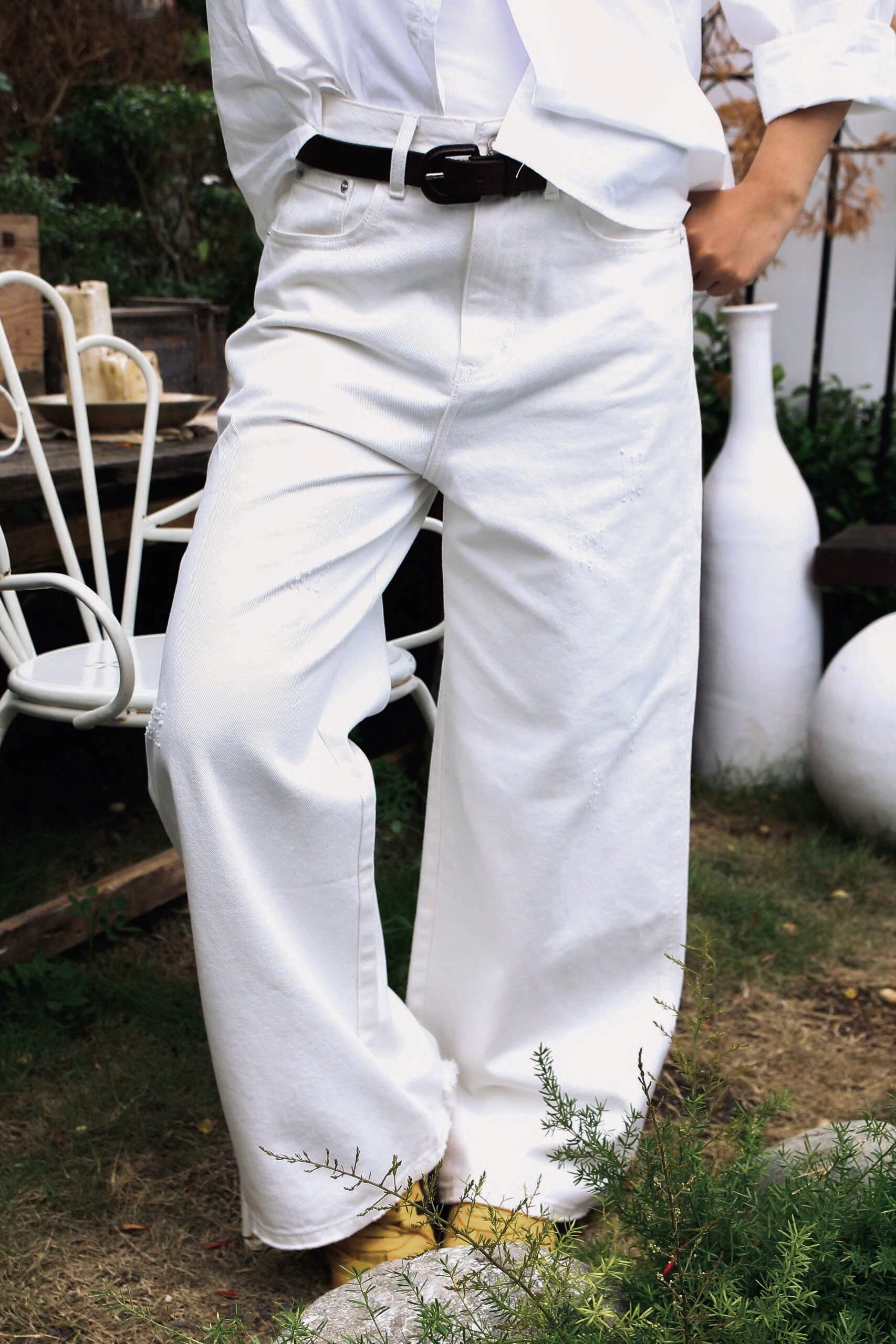 Q8453 - Q culottes J rách lai