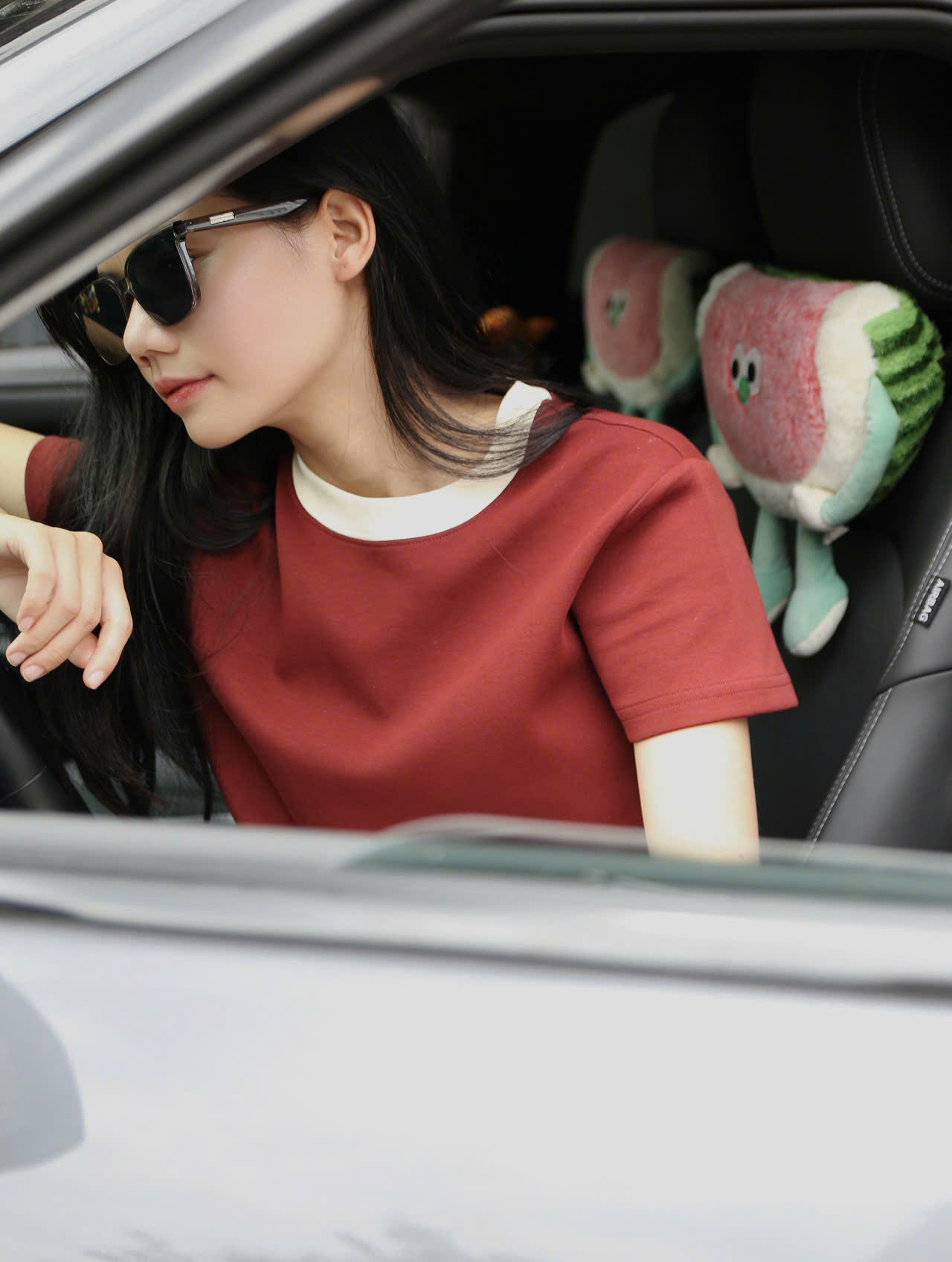 A27858 - A thun form gọn thêu The sun