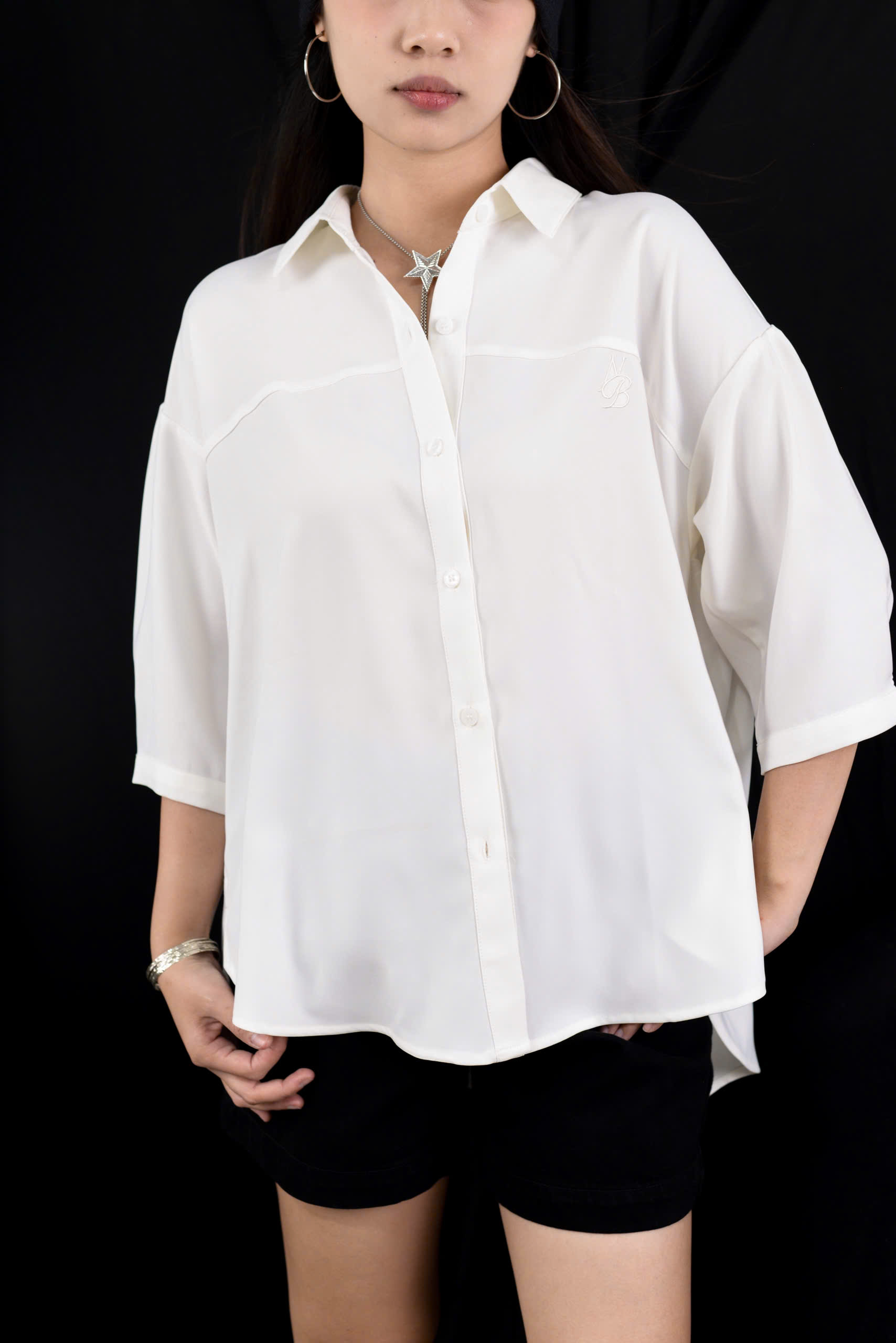 A27808 - A Smi thêu NB xếp li TS