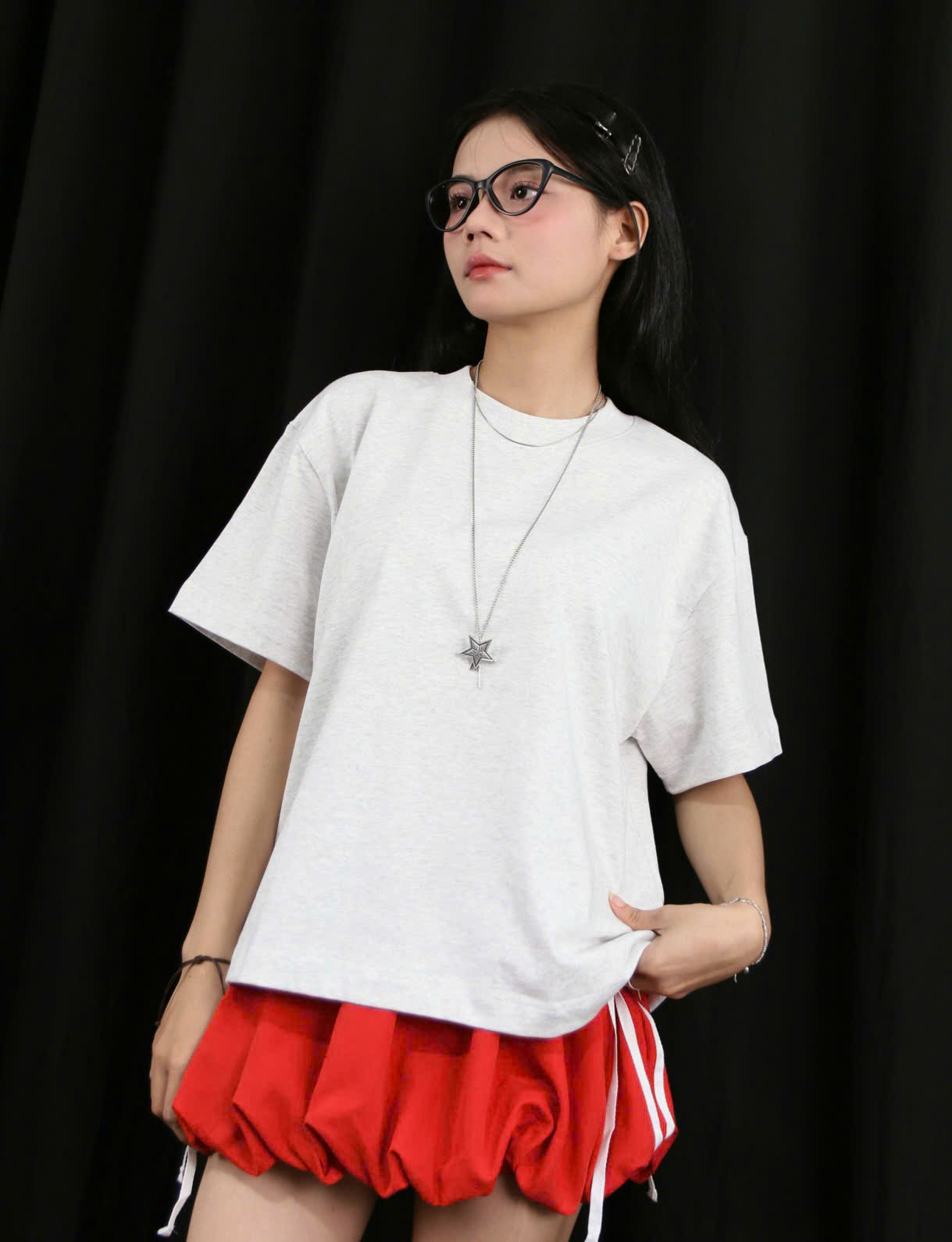 A27907 - A thun boxy trơn