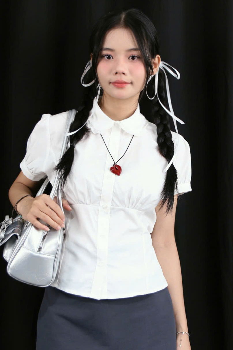 A27856 - A kiểu TN dún ngực rã dọc