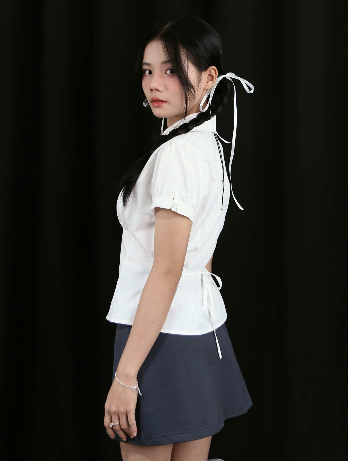 A27856 - A kiểu TN dún ngực rã dọc