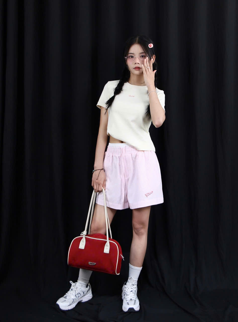 A27692 - A thun rã vai thêu chữ Ctr
