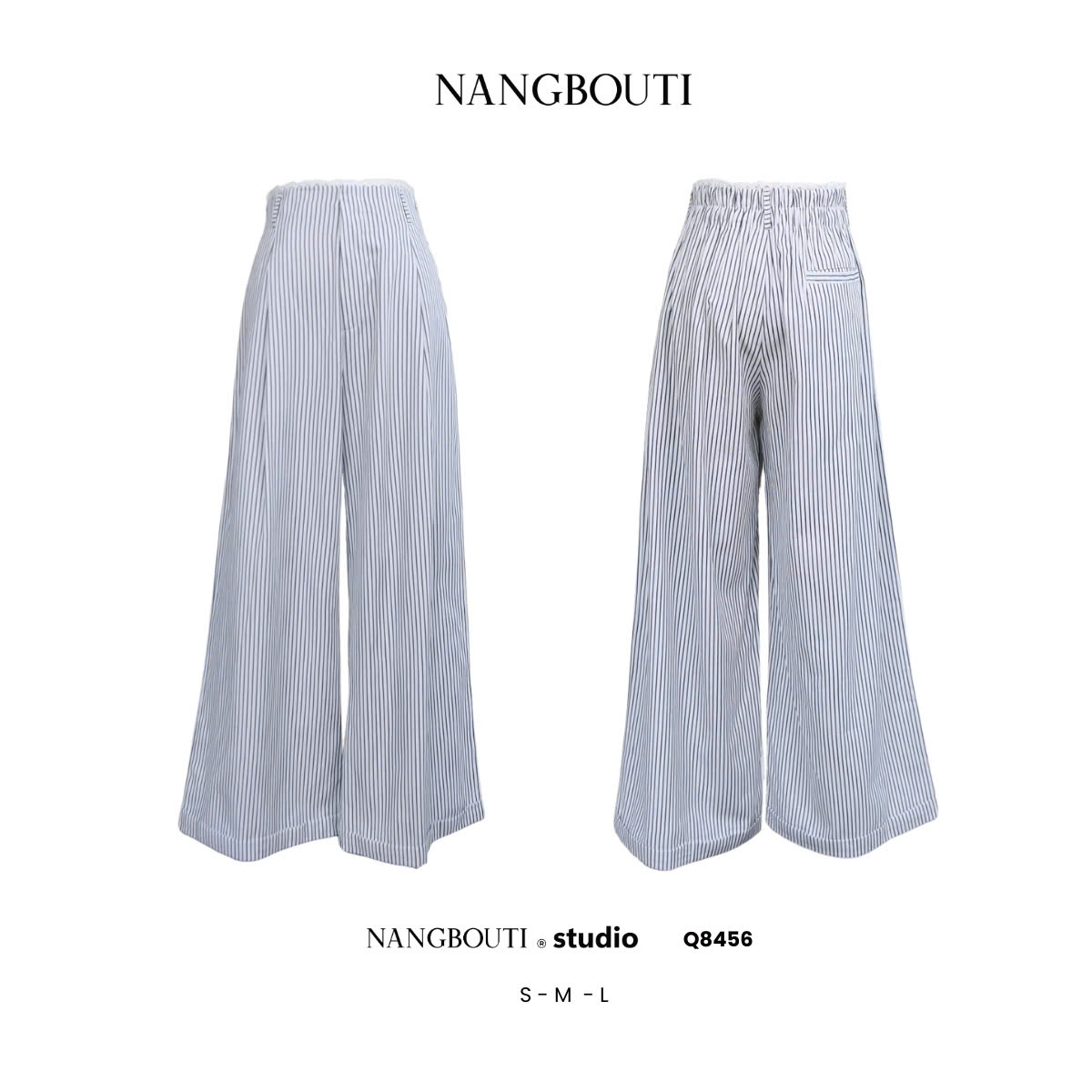 Q8456 - Q Culottes xăn lai lưng phối ren