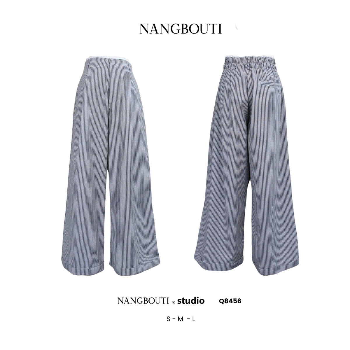 Q8456 - Q Culottes xăn lai lưng phối ren