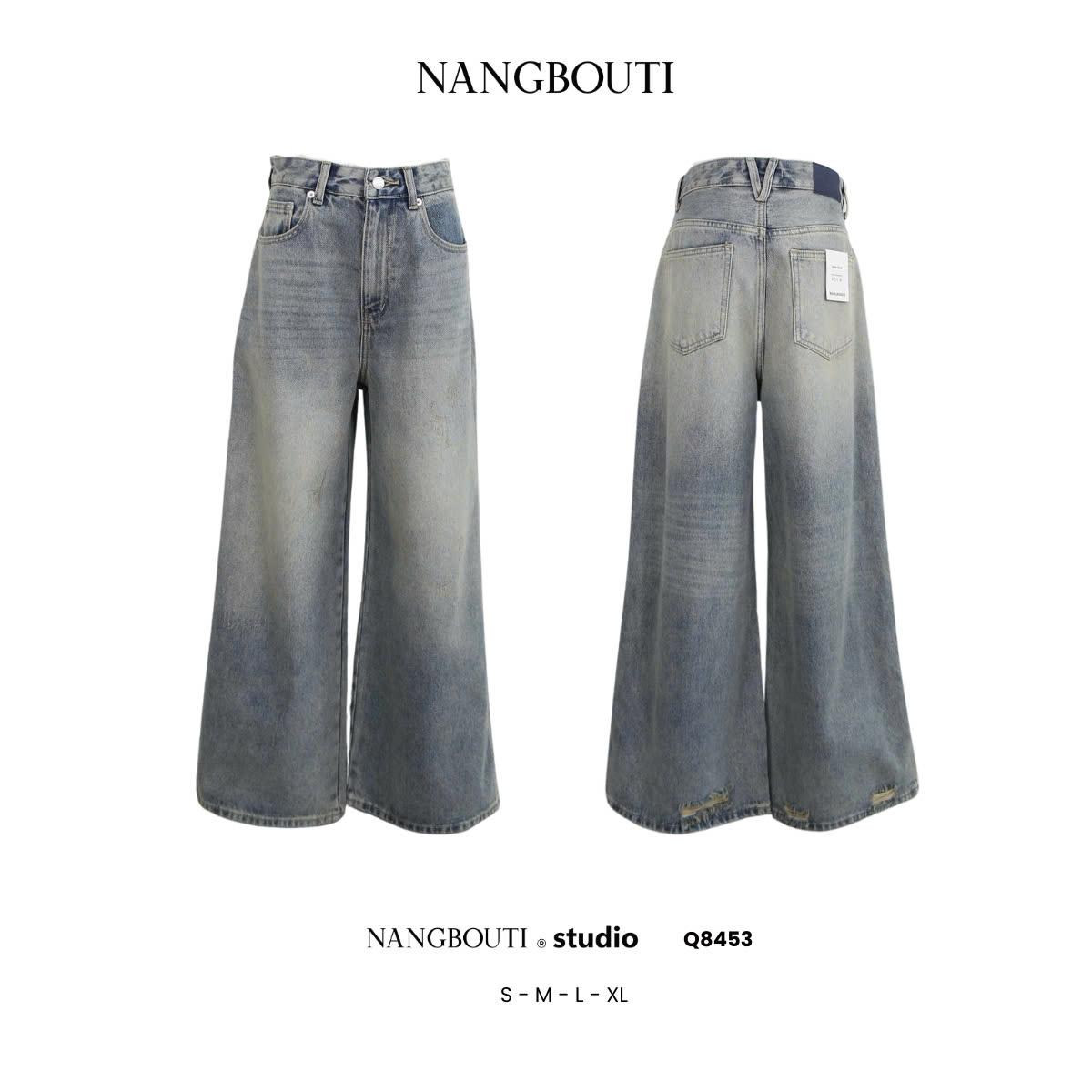 Q8453 - Q culottes J rách lai