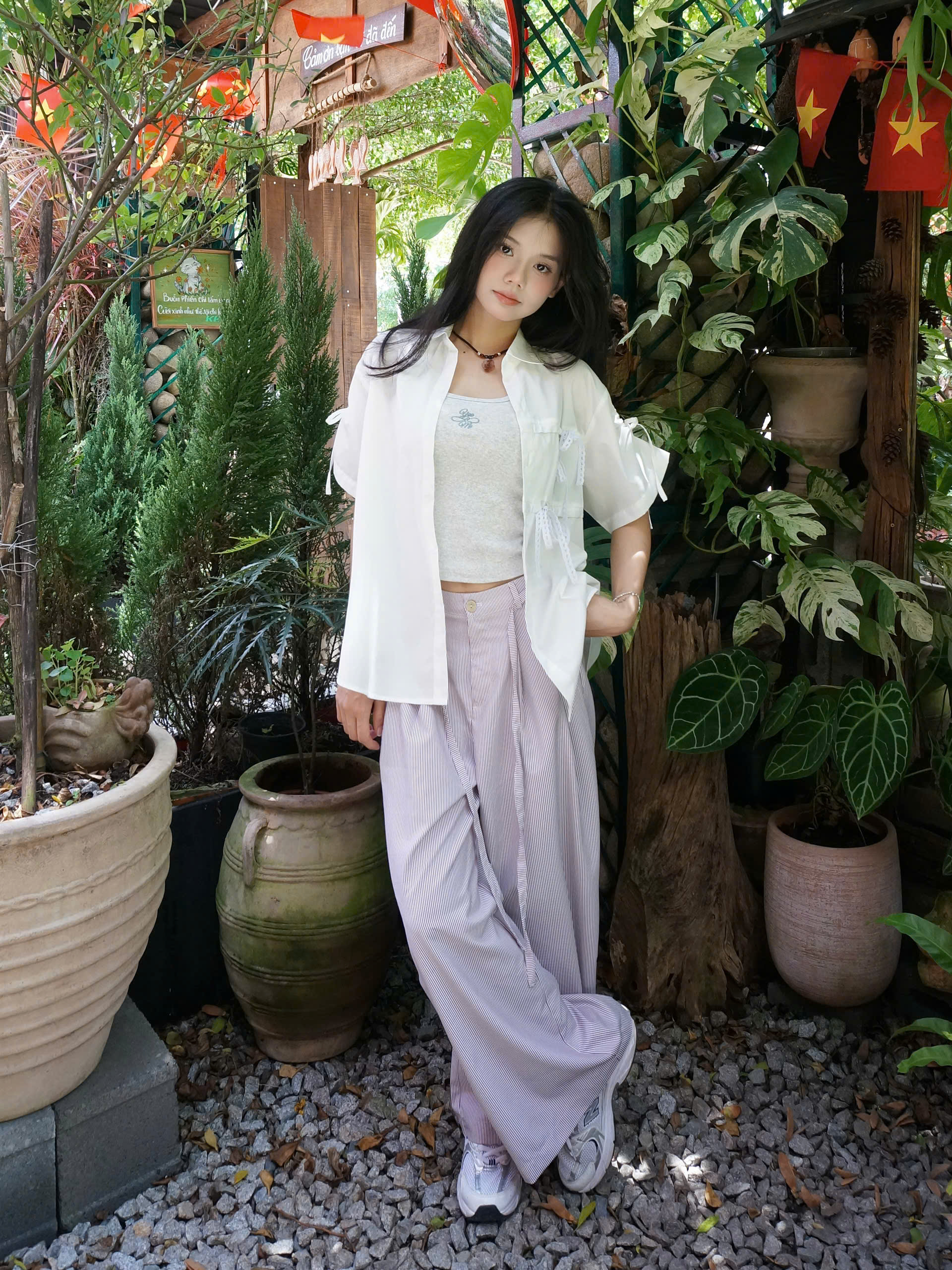 Q8457 - Q culottes buộc dây lưng