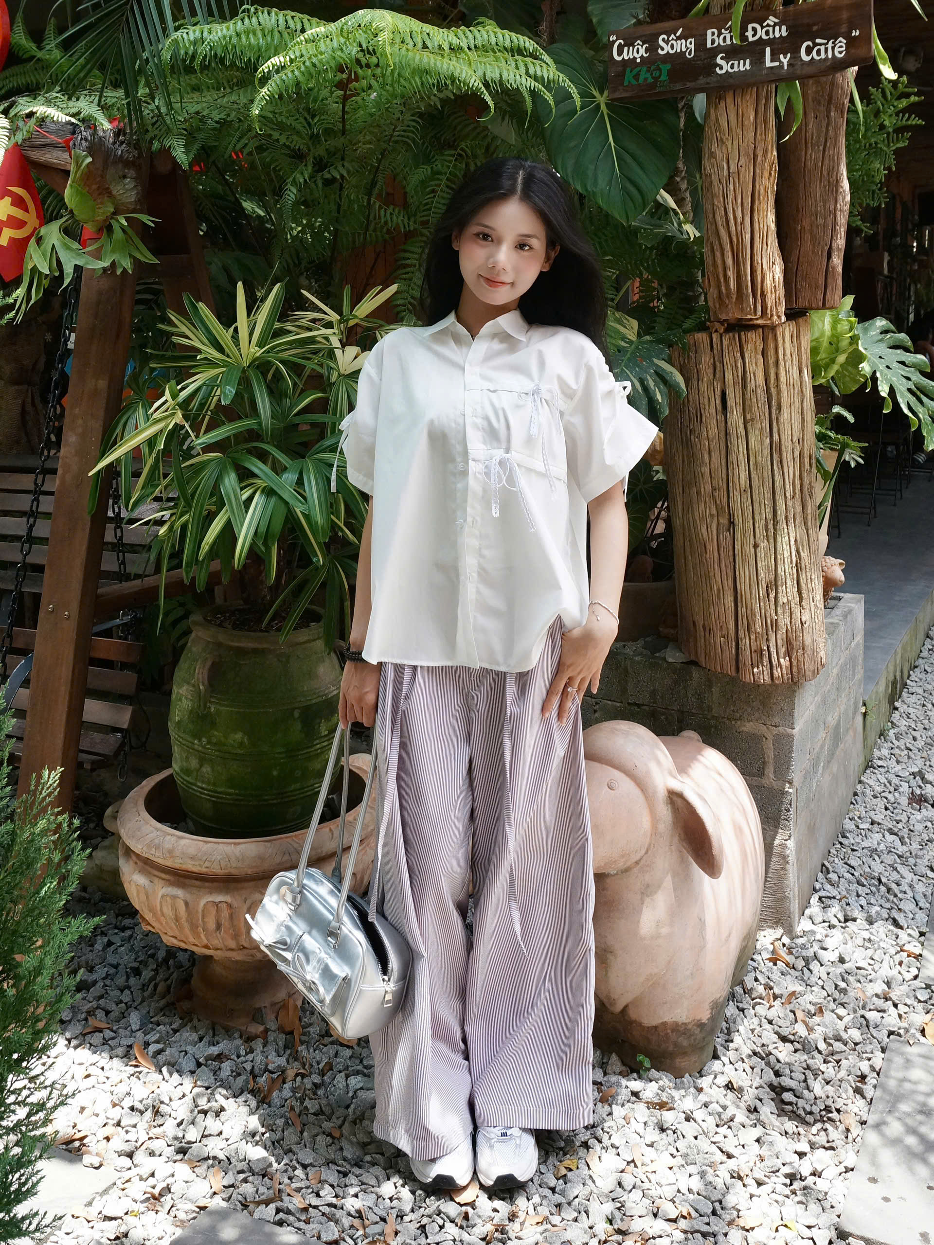 Q8457 - Q culottes buộc dây lưng
