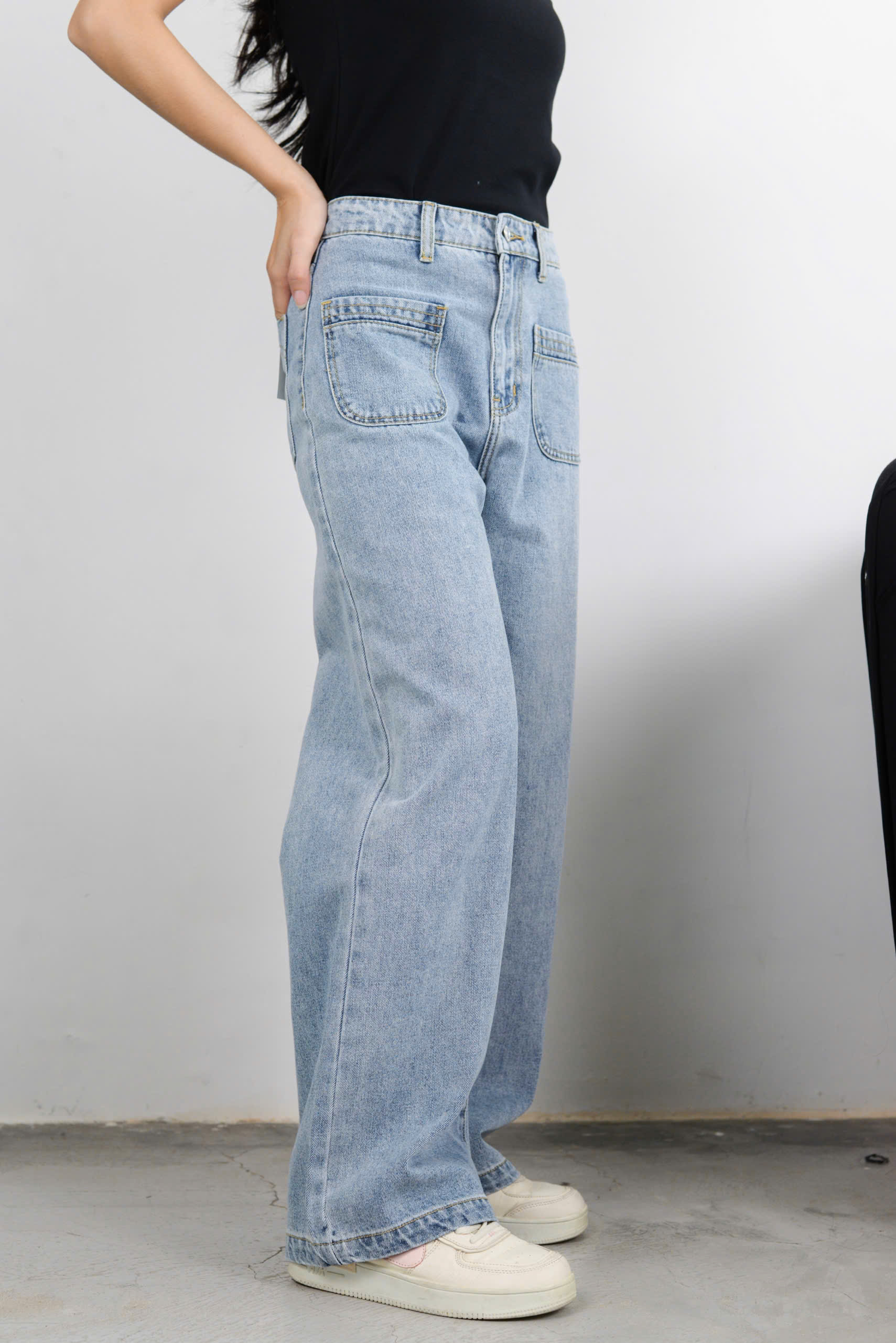 Q8511 - Q culottes J 2 túi trước