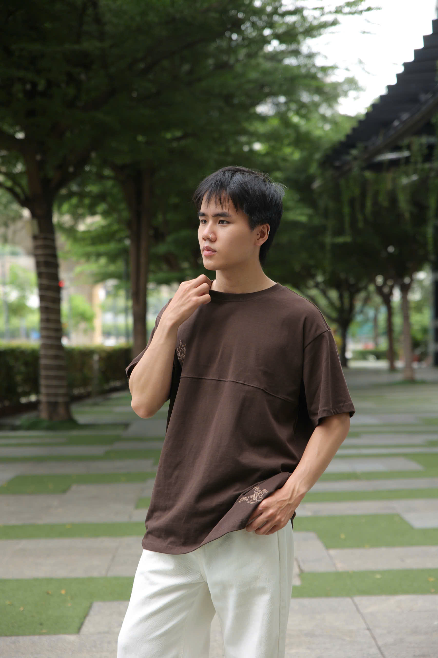 A27862 - A thun nam TN thêu CO
