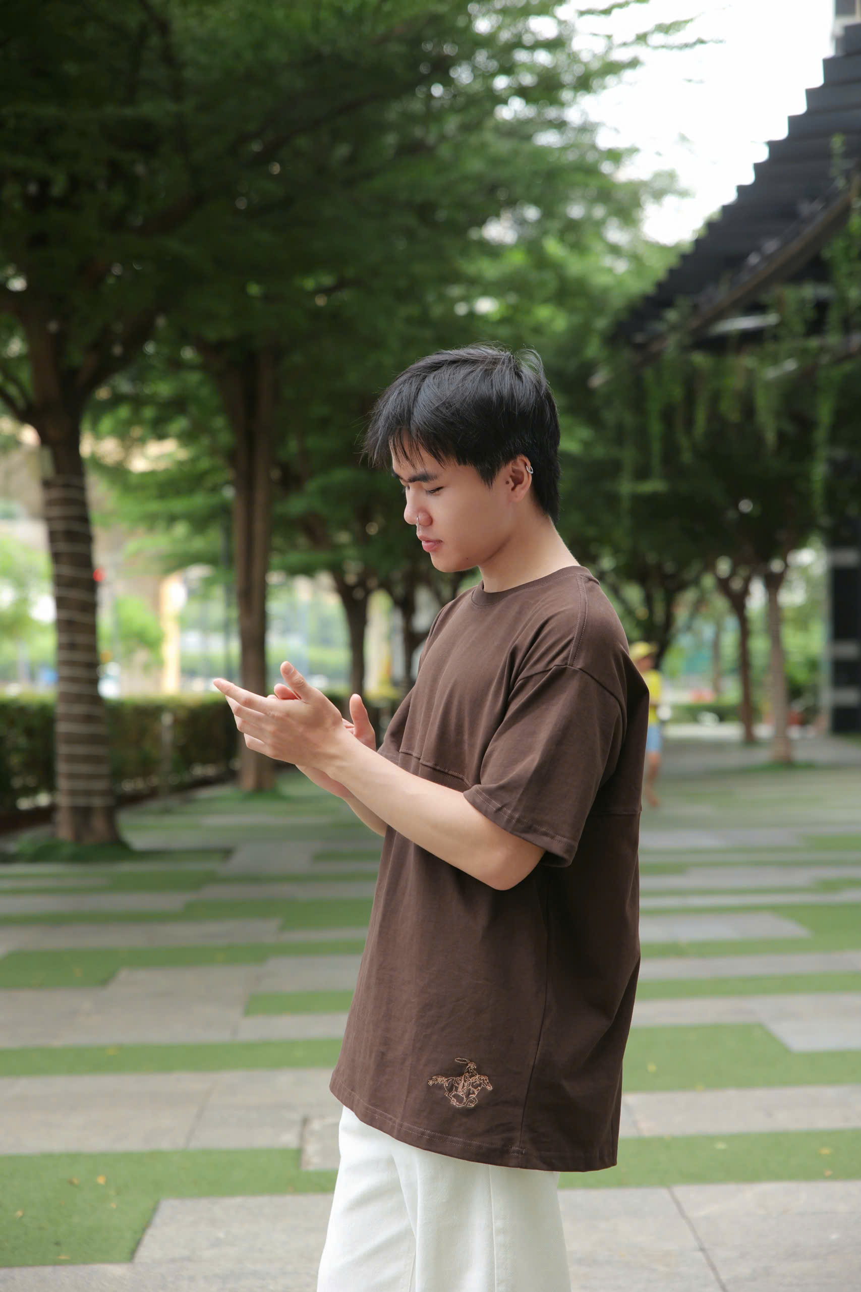 A27862 - A thun nam TN thêu CO