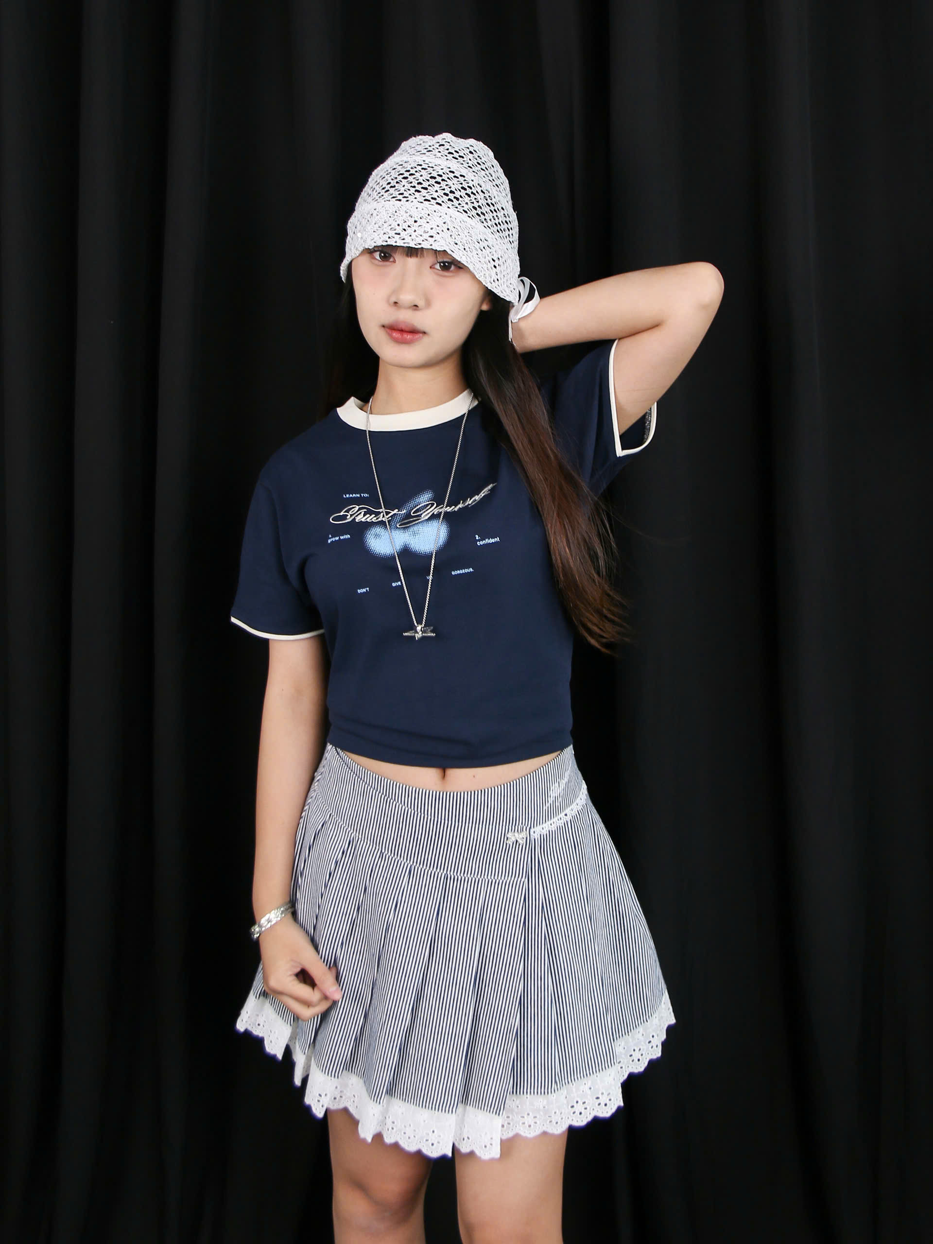 A28053 - A thun babytee in thêu Cherry