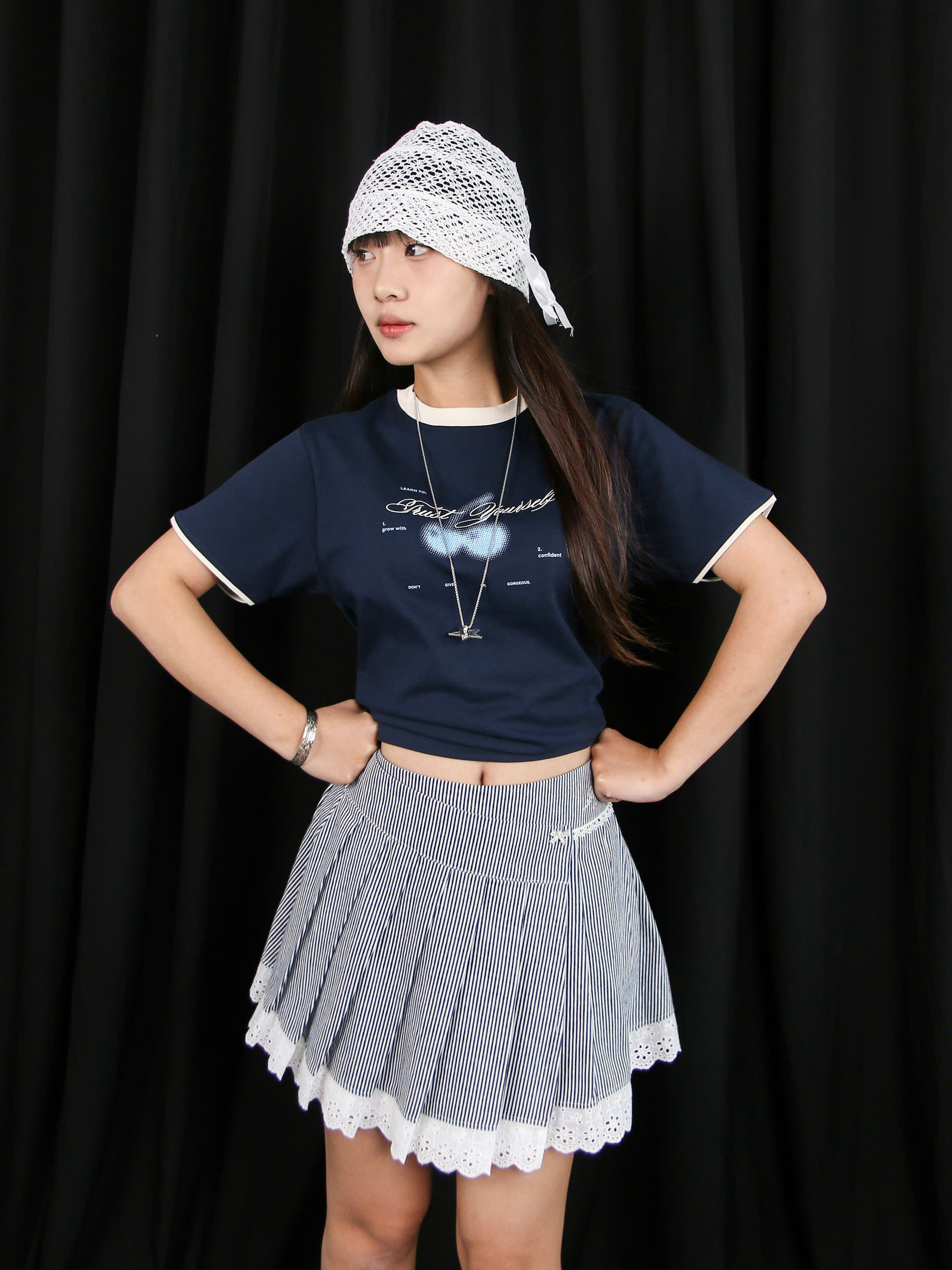 A28053 - A thun babytee in thêu Cherry