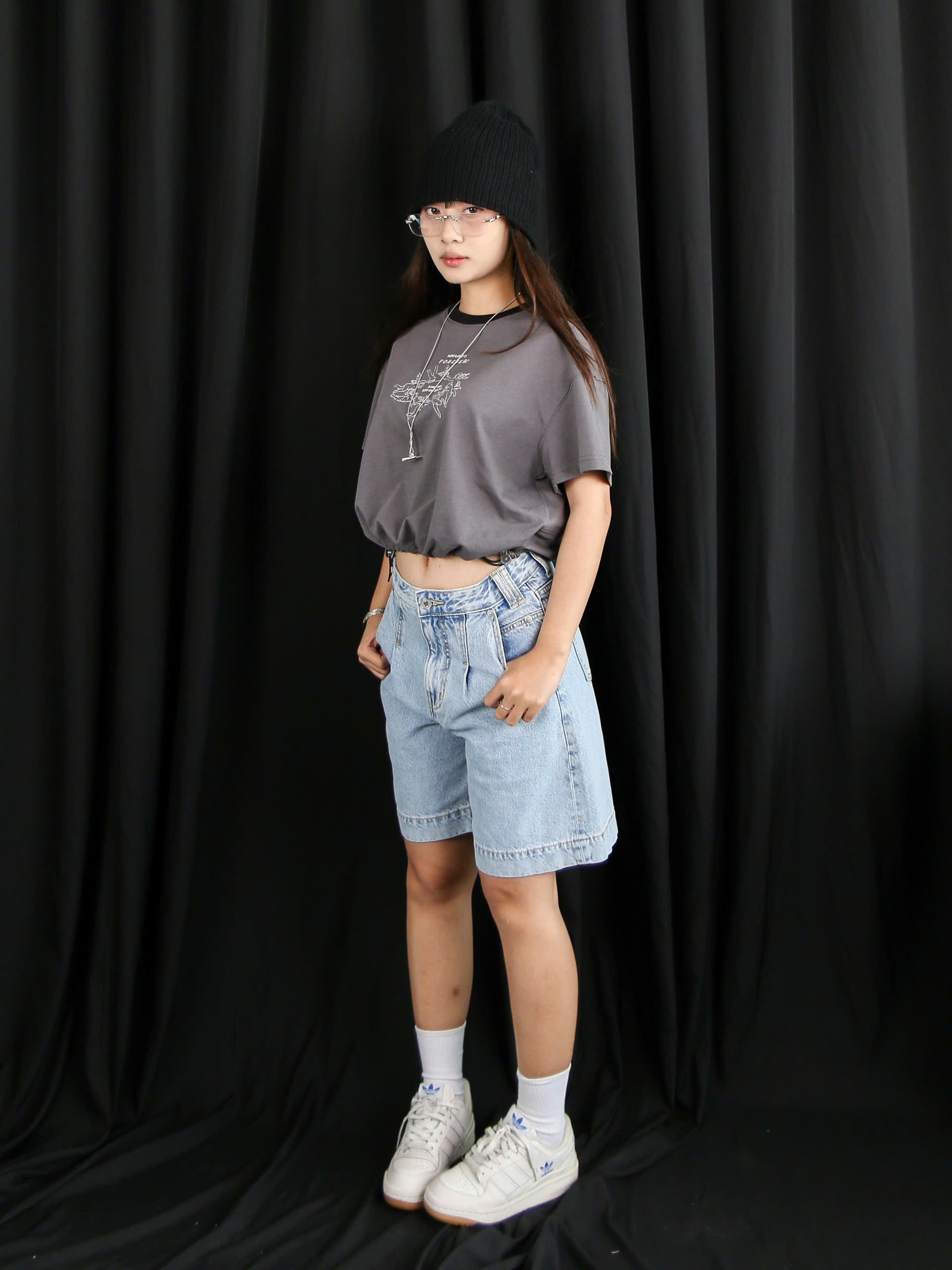 A27951 - A thun crop rút lai 1704 thêu Forev