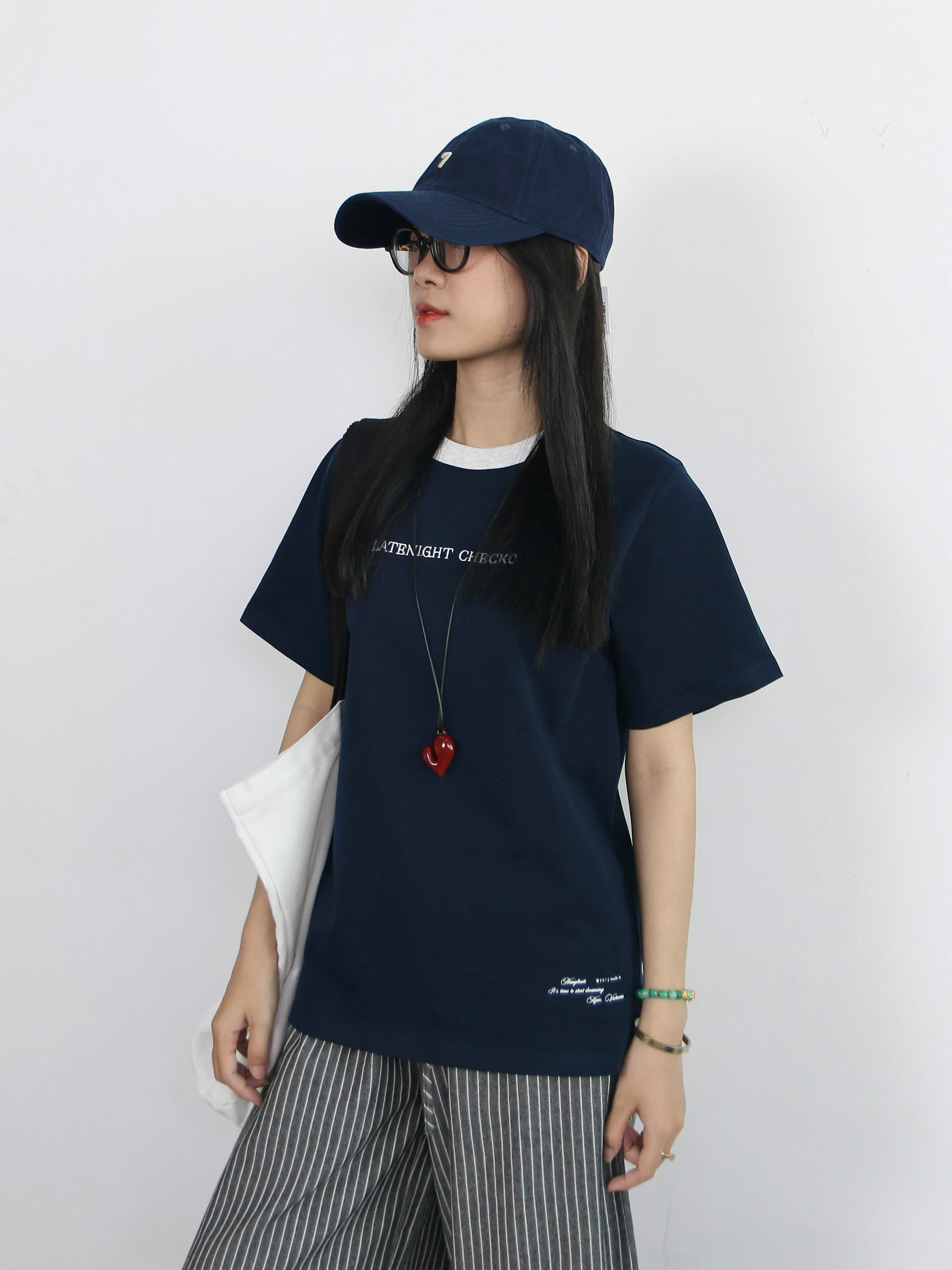 A27956 - A thun TN phối cổ in thêu Checkout