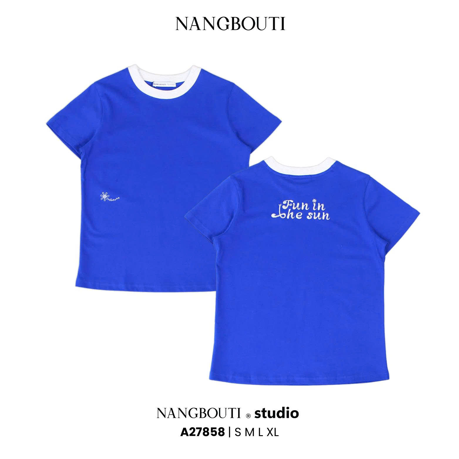 A27858 - A thun form gọn thêu The sun