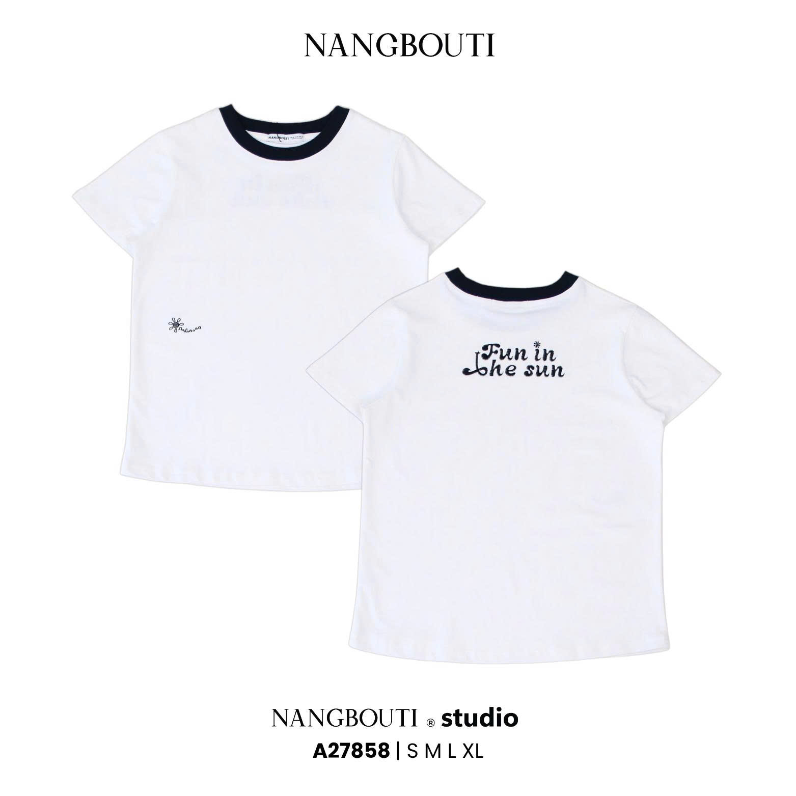 A27858 - A thun form gọn thêu The sun