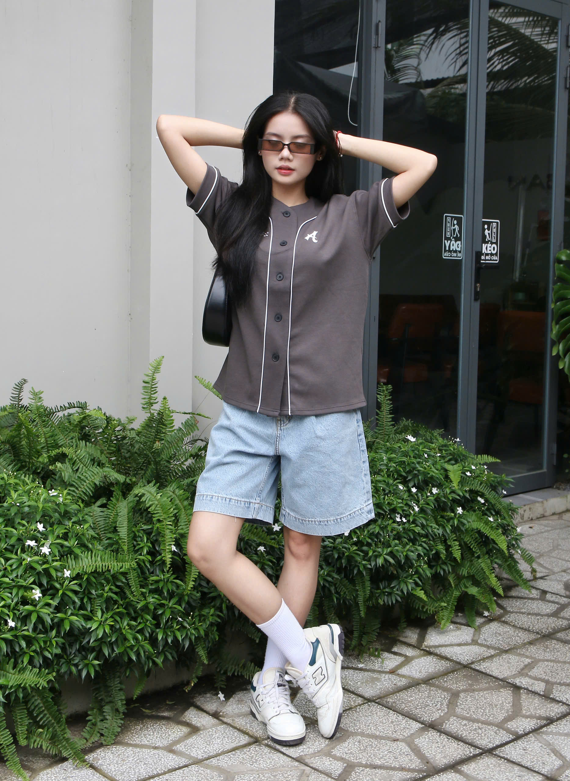 A28064 - A thun bóng chày thêu Sun