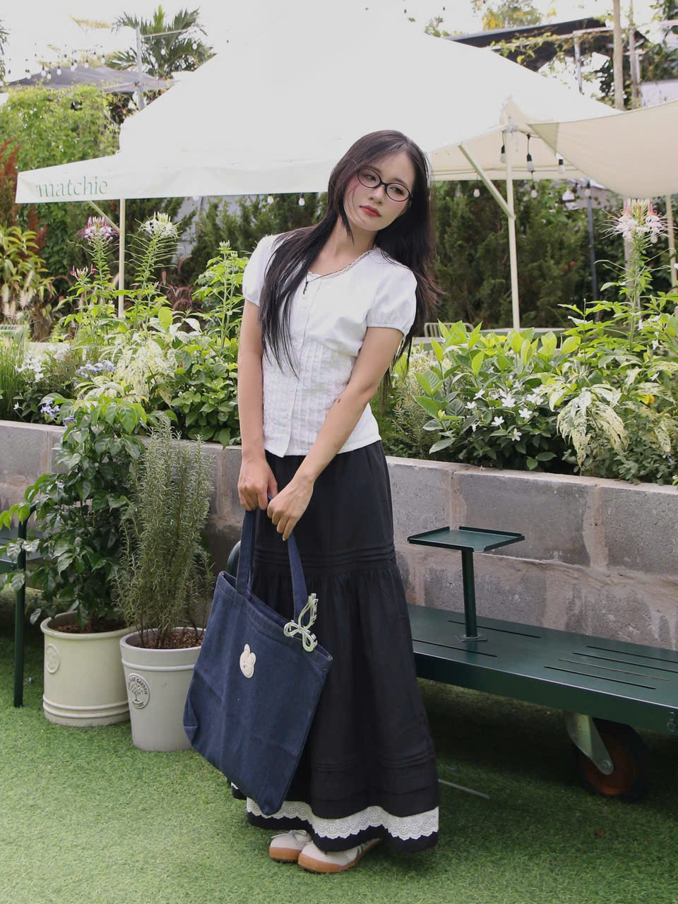 A27958 - A kiểu linen phối ren