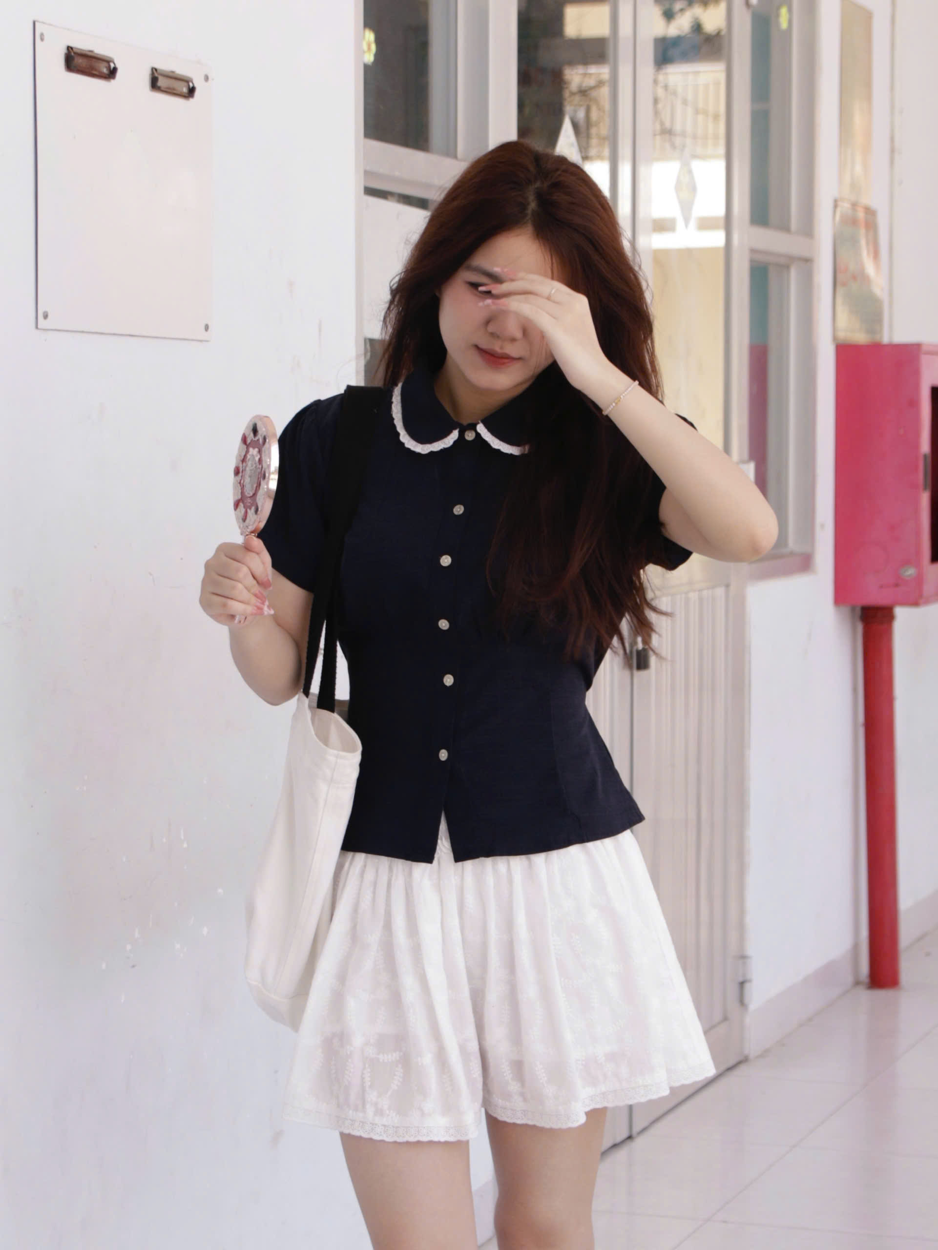 A27856 - A kiểu TN dún ngực rã dọc