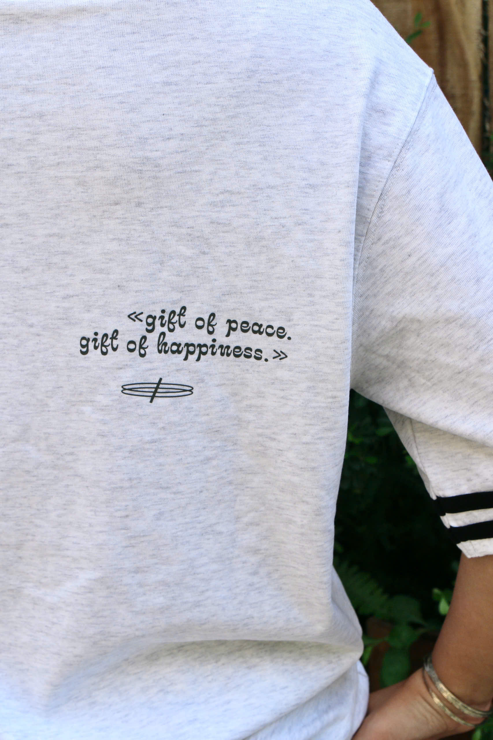 A28415 - A thun rộng tay phối 2 sọc thêu W