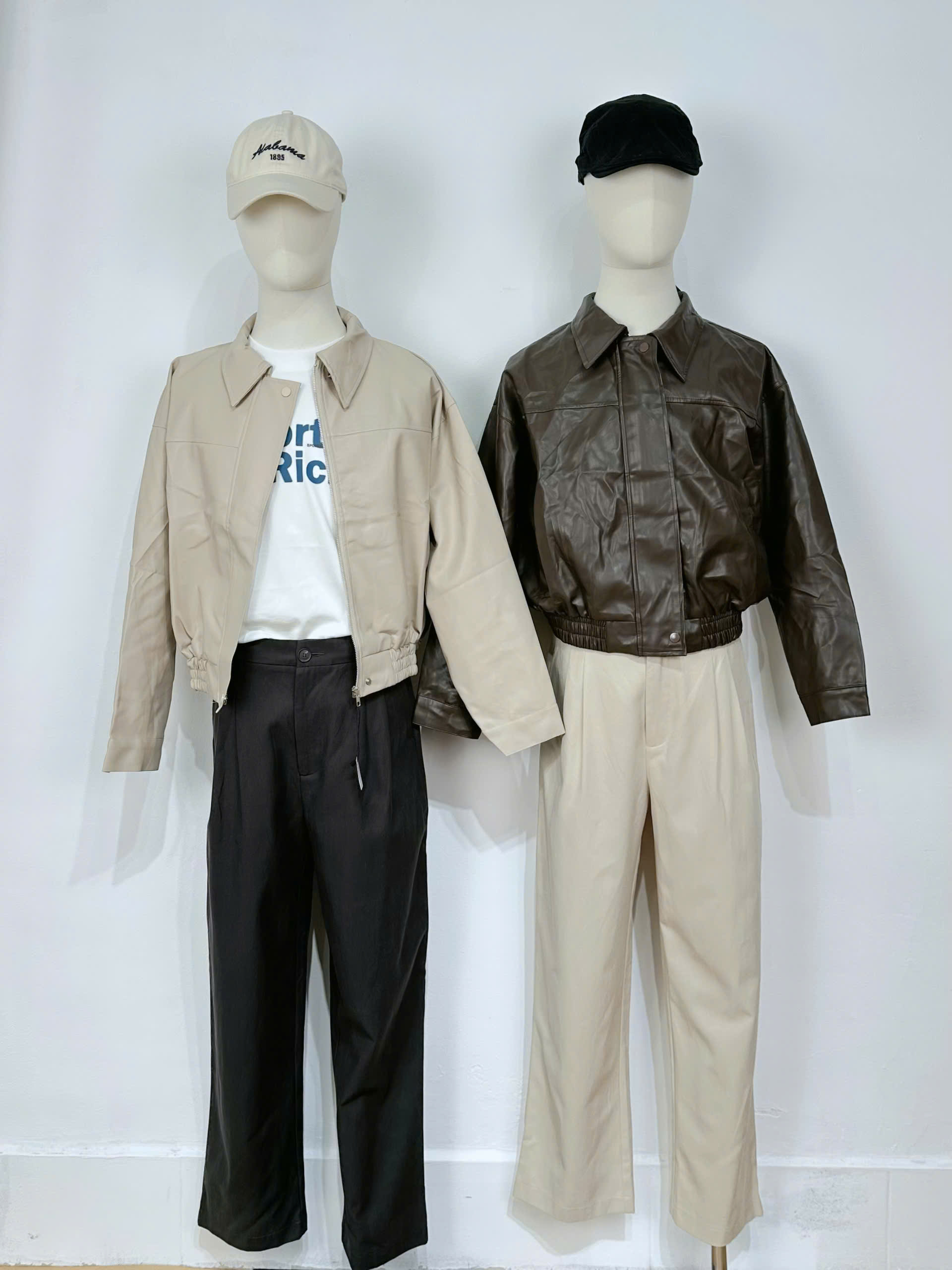 Q8566 - Q kaki nam ống suông