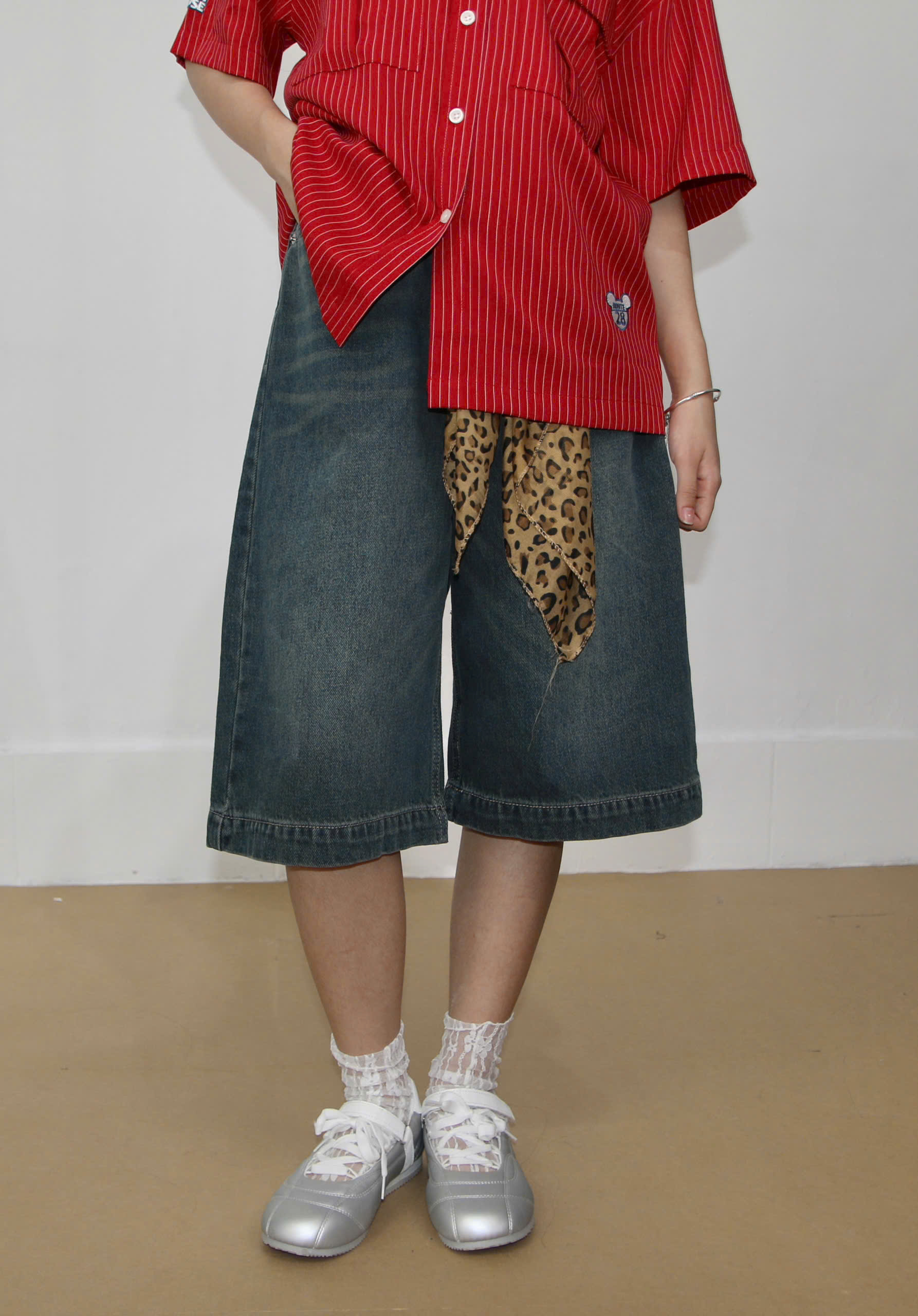 S3574 - Short jean lửng