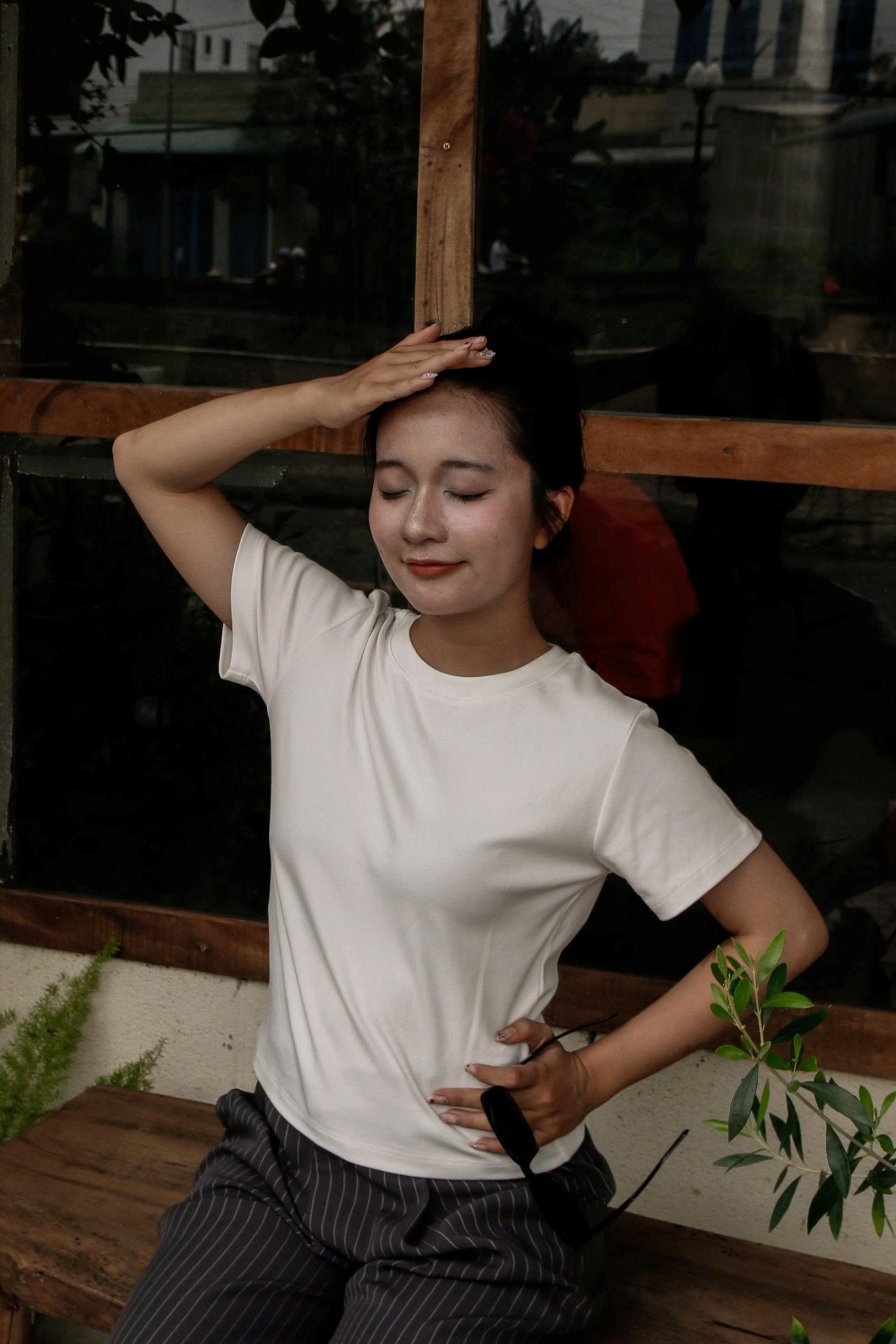 A29101 - A thun trơn form gọn