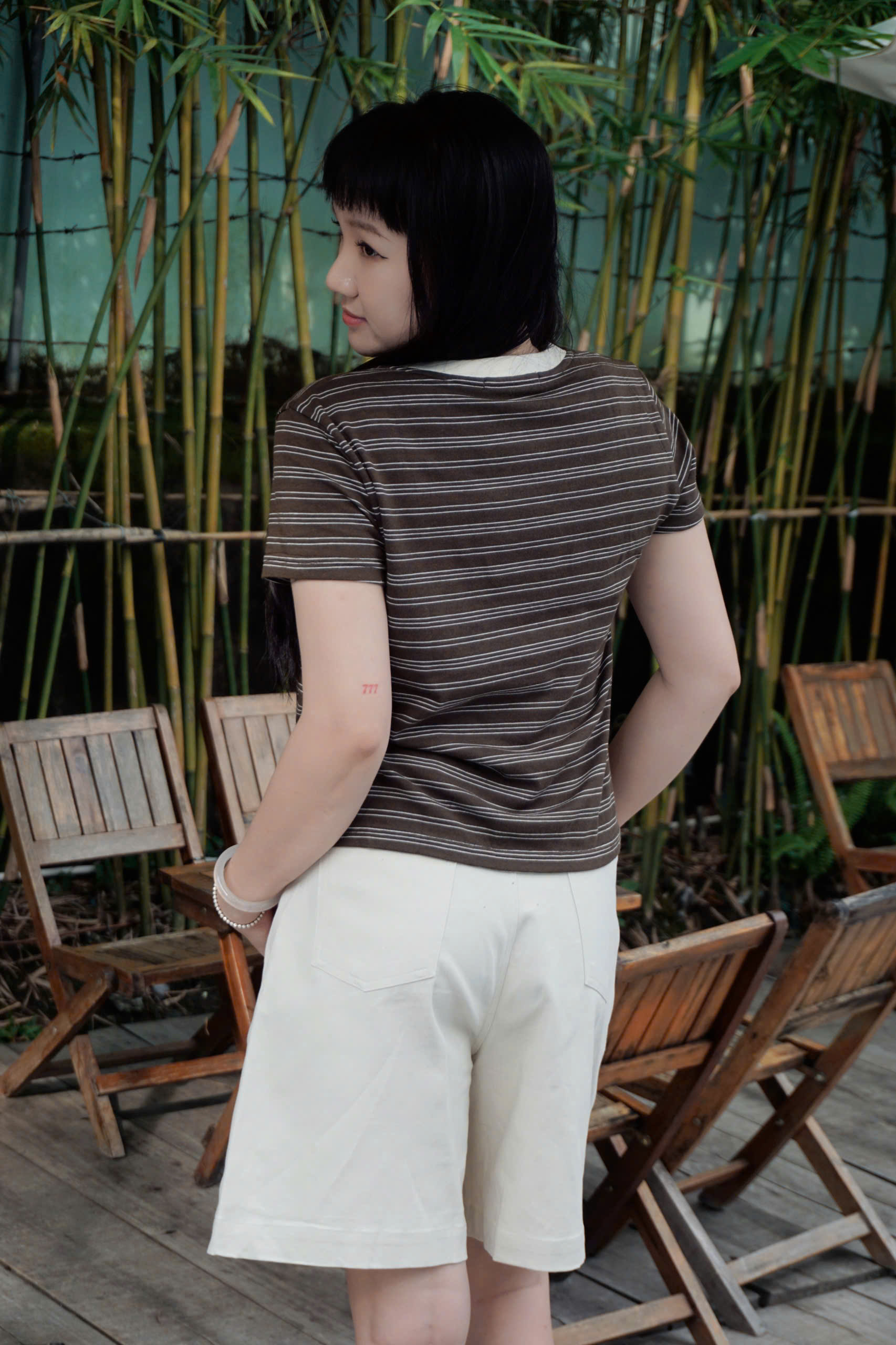 S3598 - S kaki túi con phối