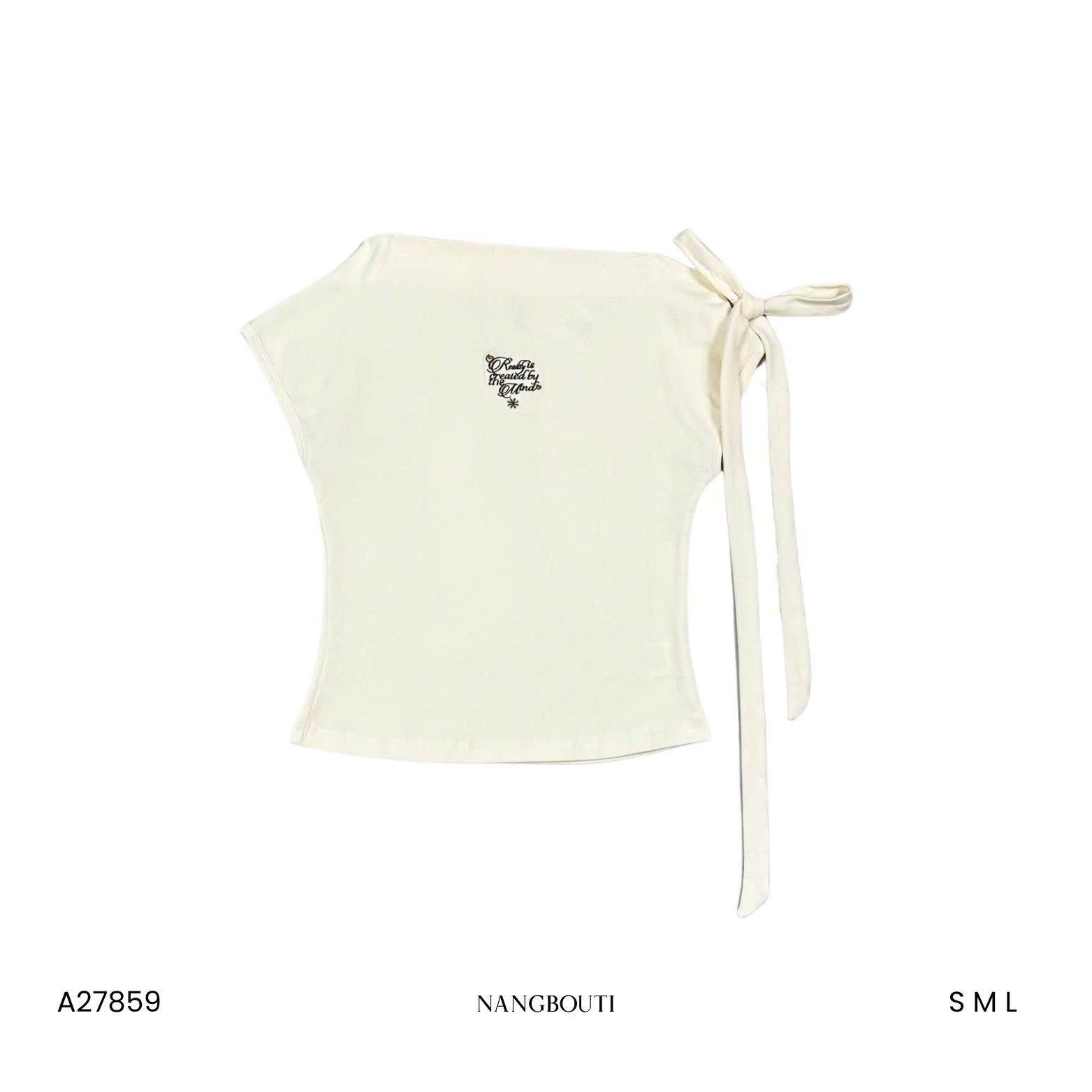 A27859 - Áo trễ vai kèm dây rời