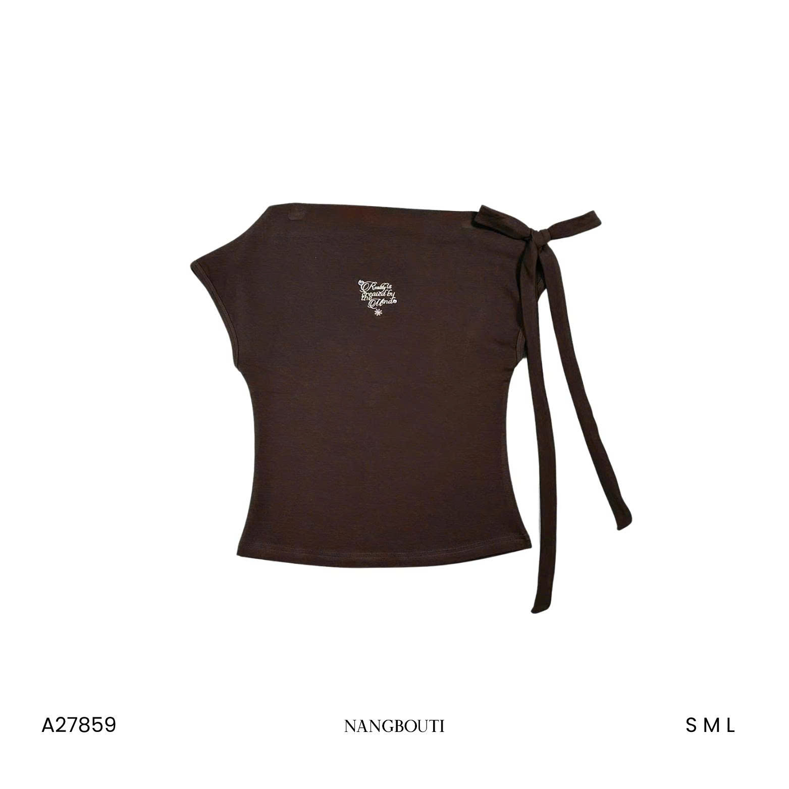 A27859 - Áo trễ vai kèm dây rời