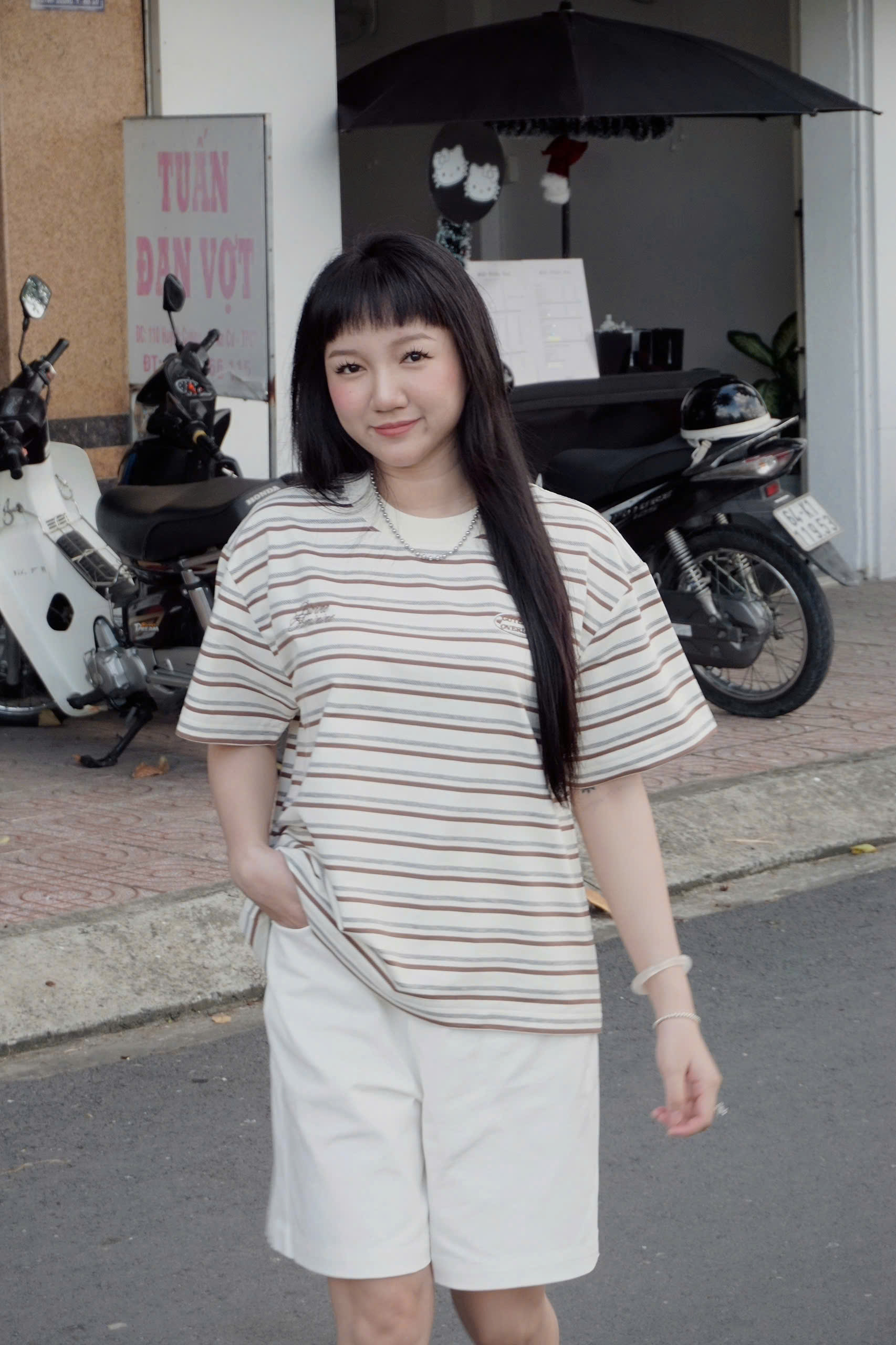 S3598 - S kaki túi con phối