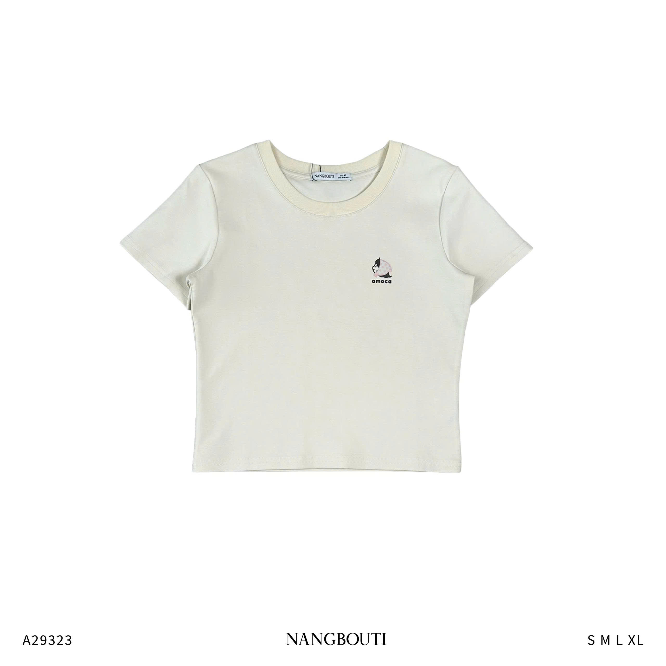 A29323-  A thun crop ôm in Amoca