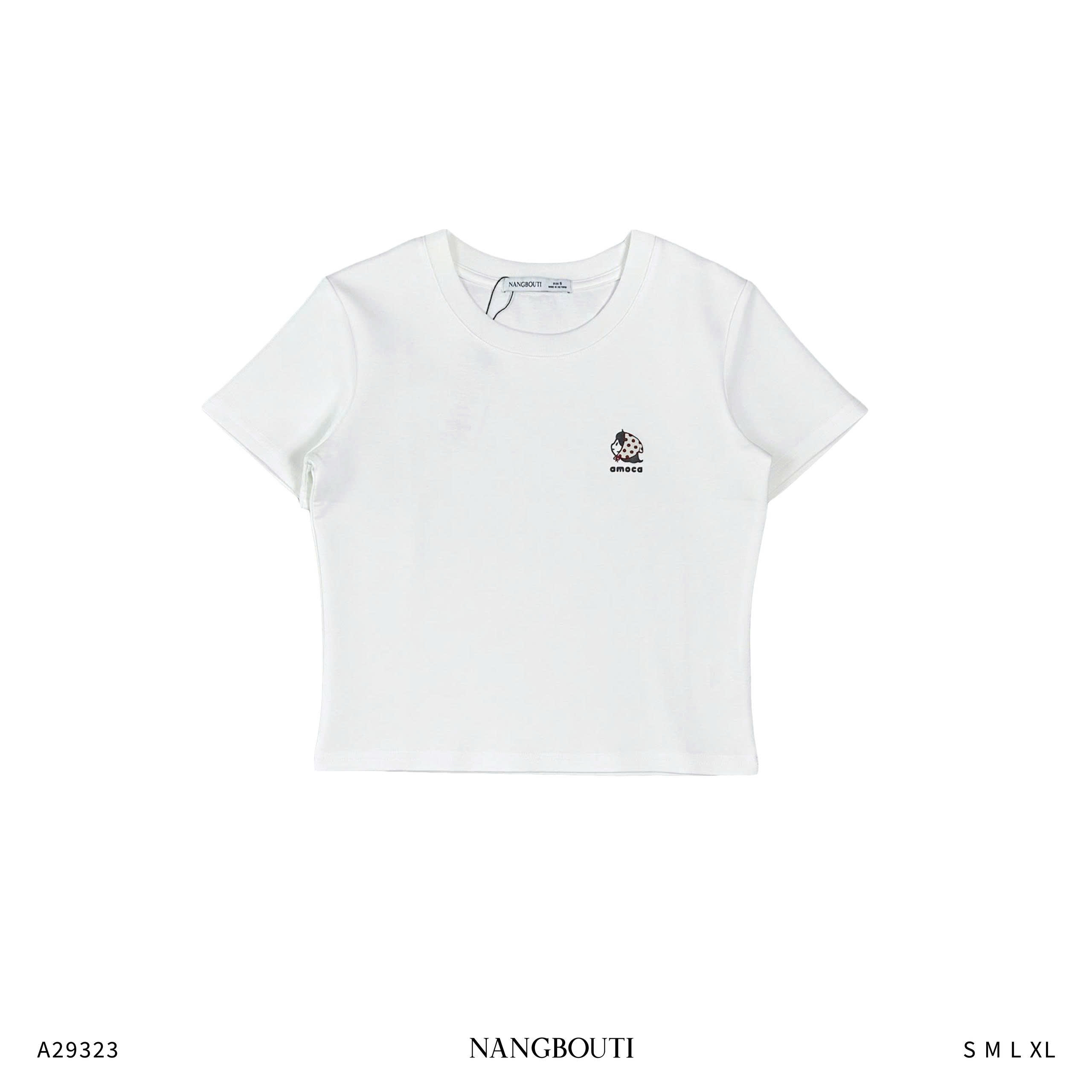 A29323-  A thun crop ôm in Amoca