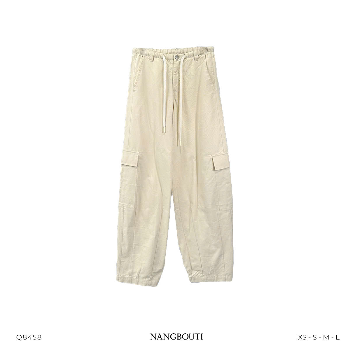 Q8458 - Q kaki cargo túi hộp