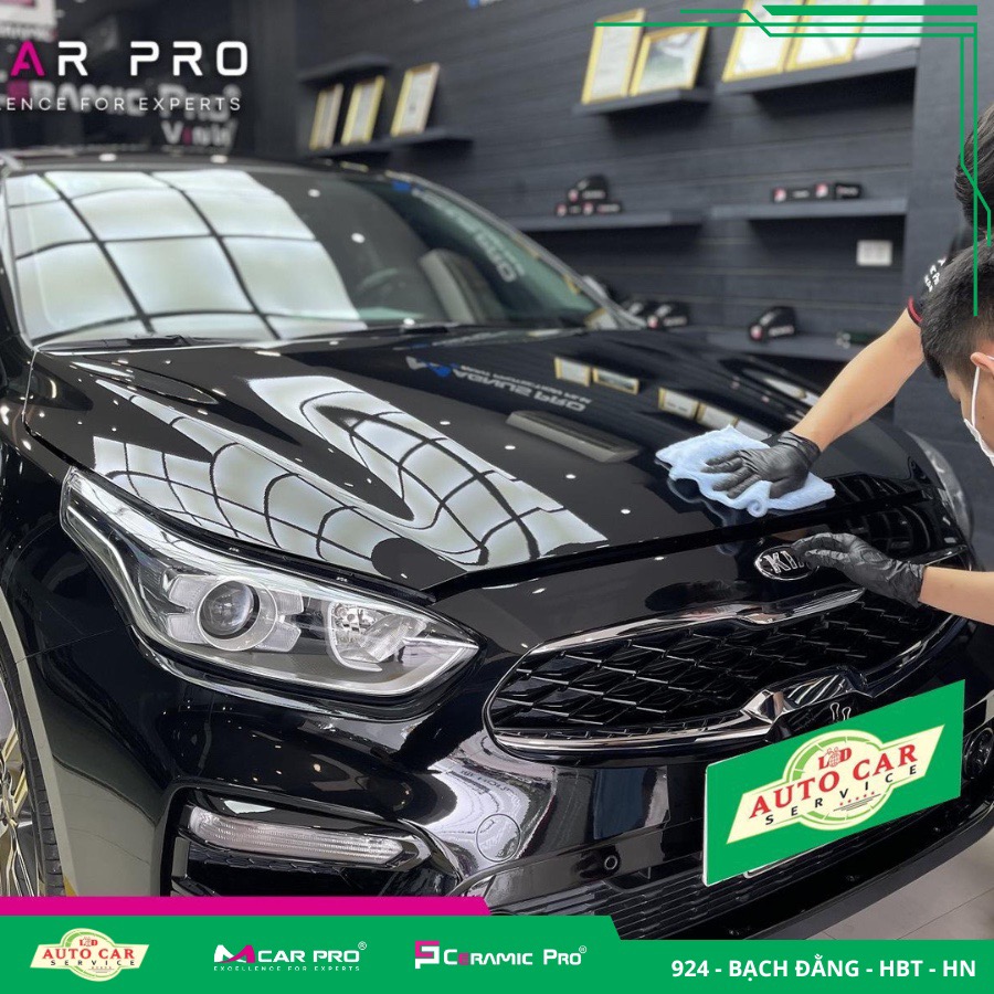 Phủ gốm Ceramic ô tô cao cấp: Gói MCar Pro Ceramic Silver