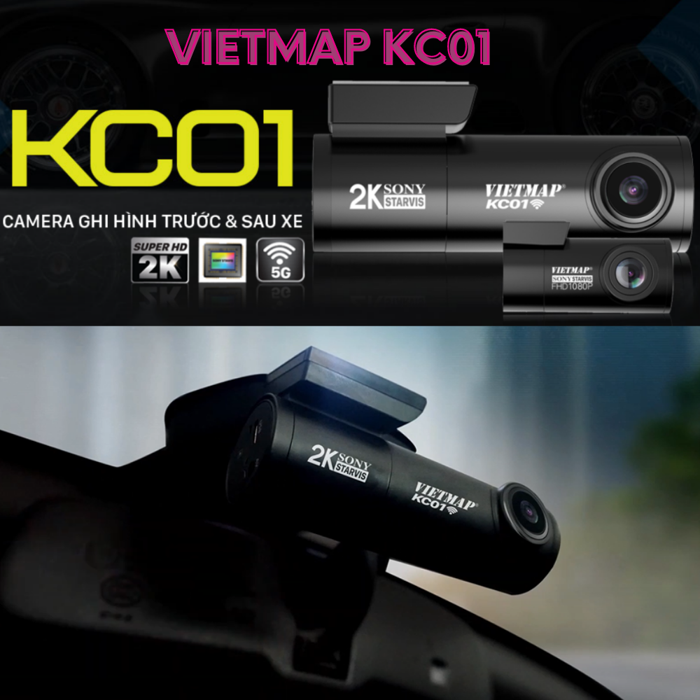 Camera hành trình VietMap KC01
