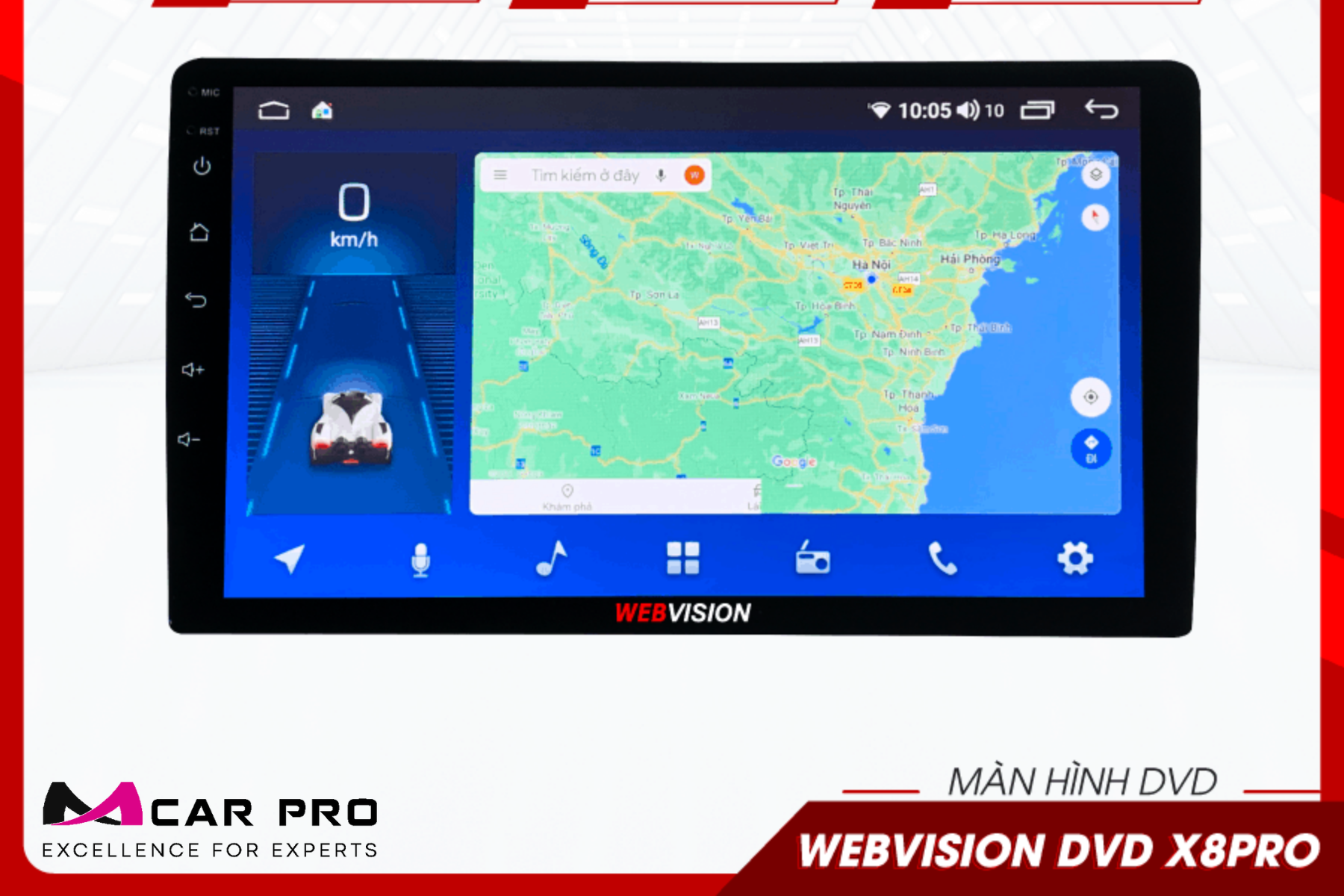 Màn hình android Webvision X8 Pro