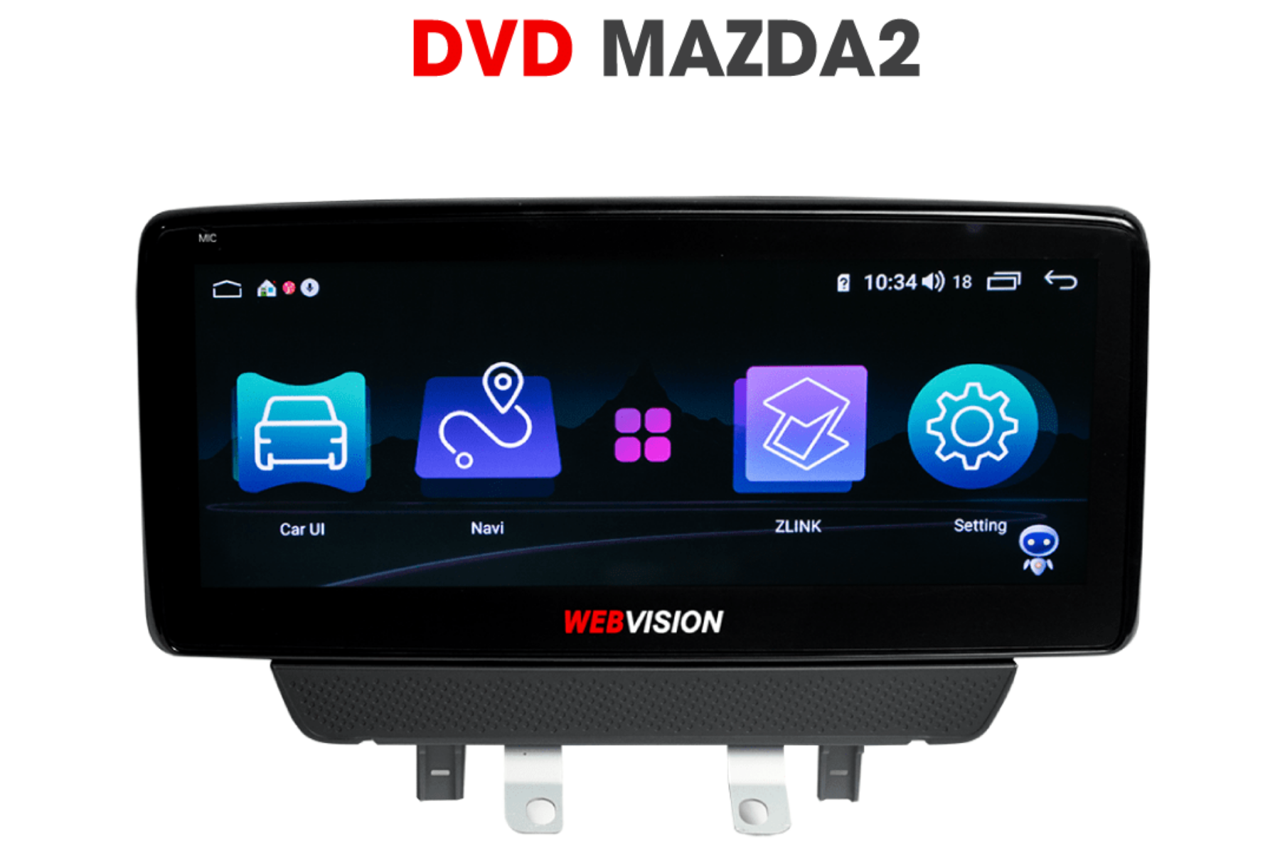 Màn hình Android Webvision Mazda 2