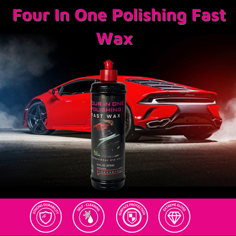 Chai đánh bóng phá xước Four In One Polishing Fast Wax